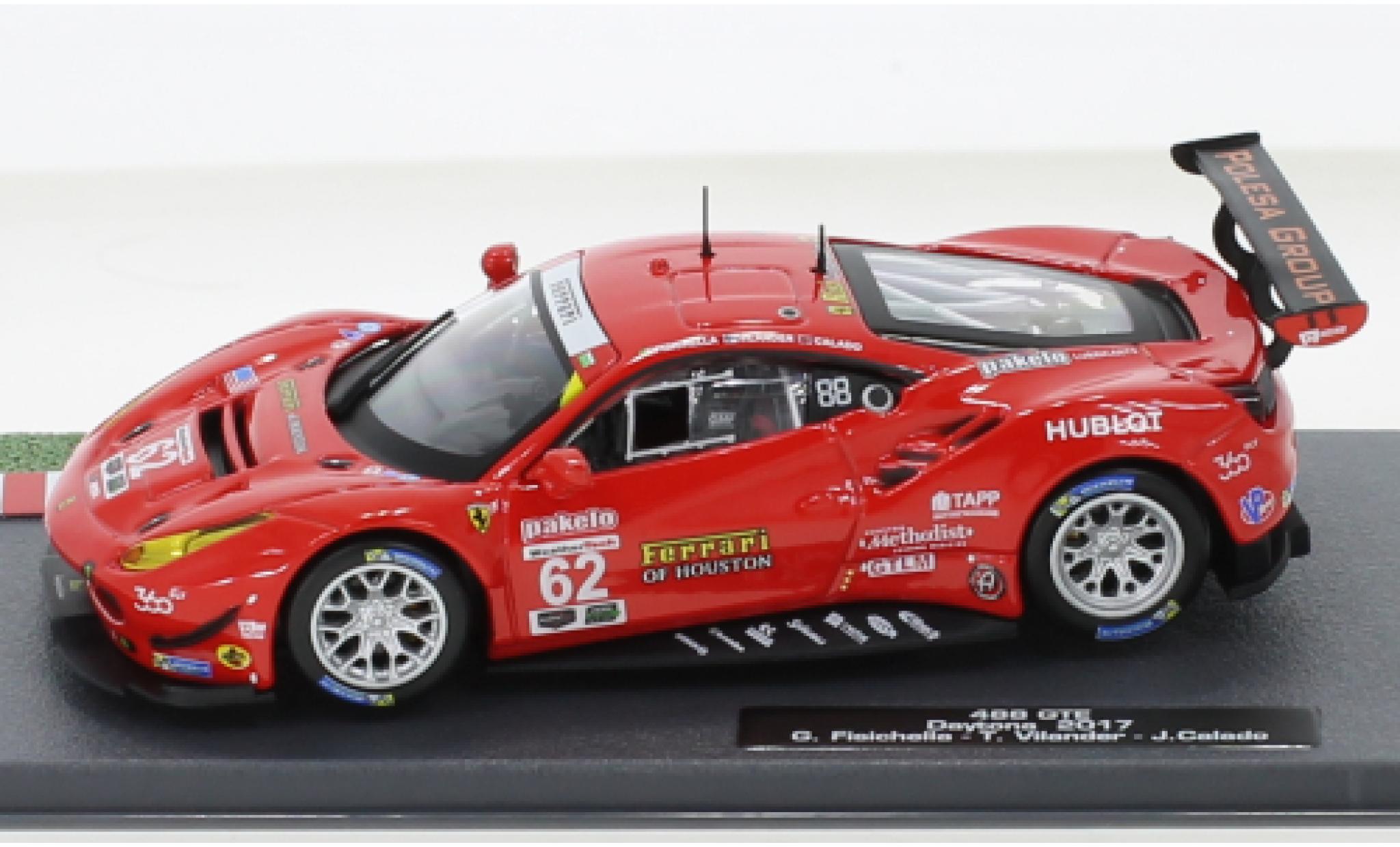 Ferrari 488 1/43 SpecialC GTE No.62 24h Daytona 2017 modellino in miniatura