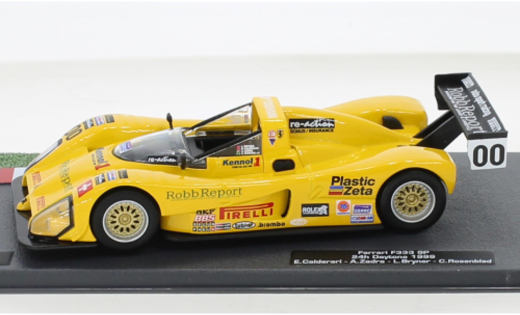 Ferrari F333 1/43 SpecialC SP RHD 24h Daytona 1999 modellino in miniatura