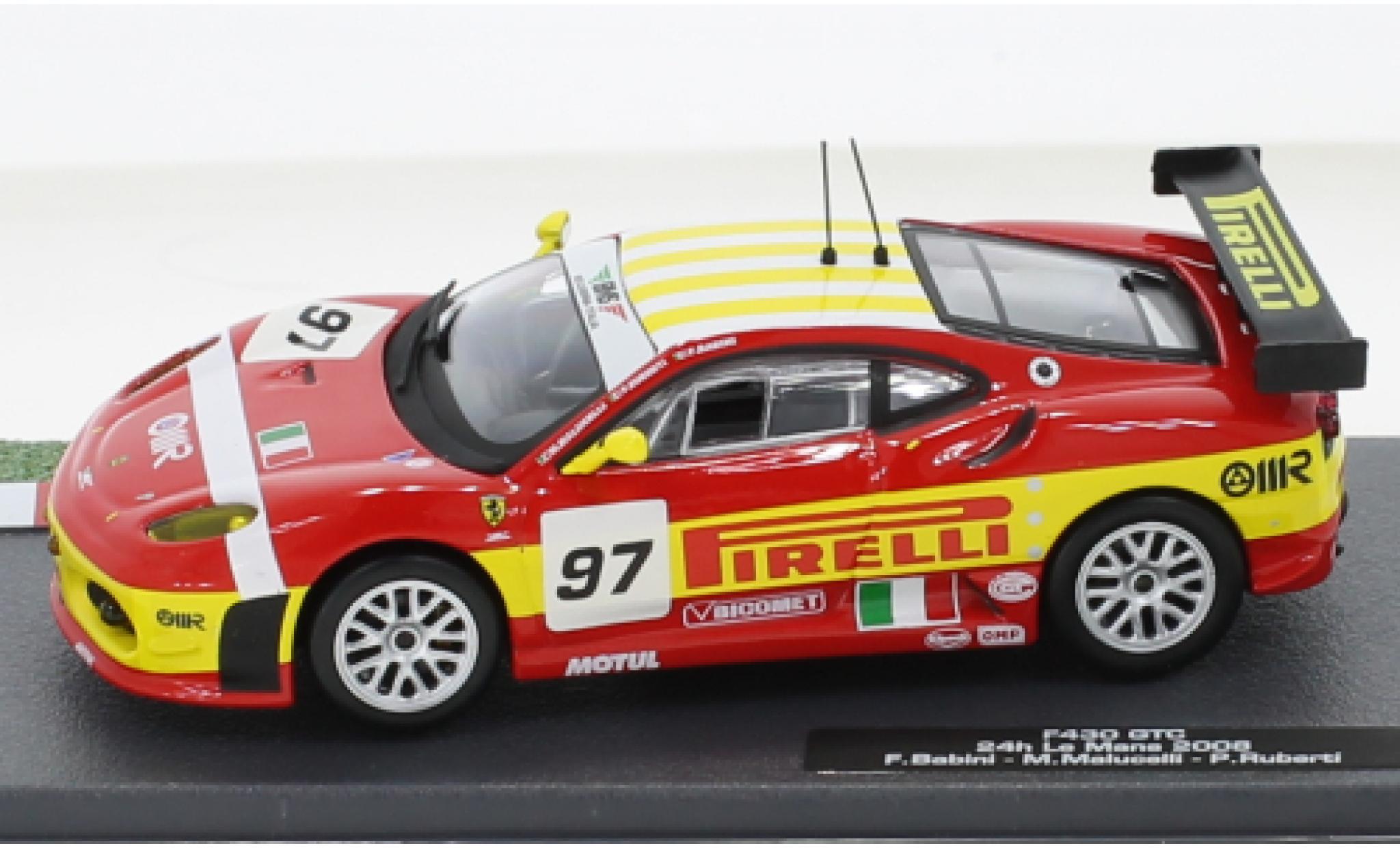 Ferrari F430 1/43 SpecialC GTC No.97 24h Le Mans 2008 modellino in miniatura