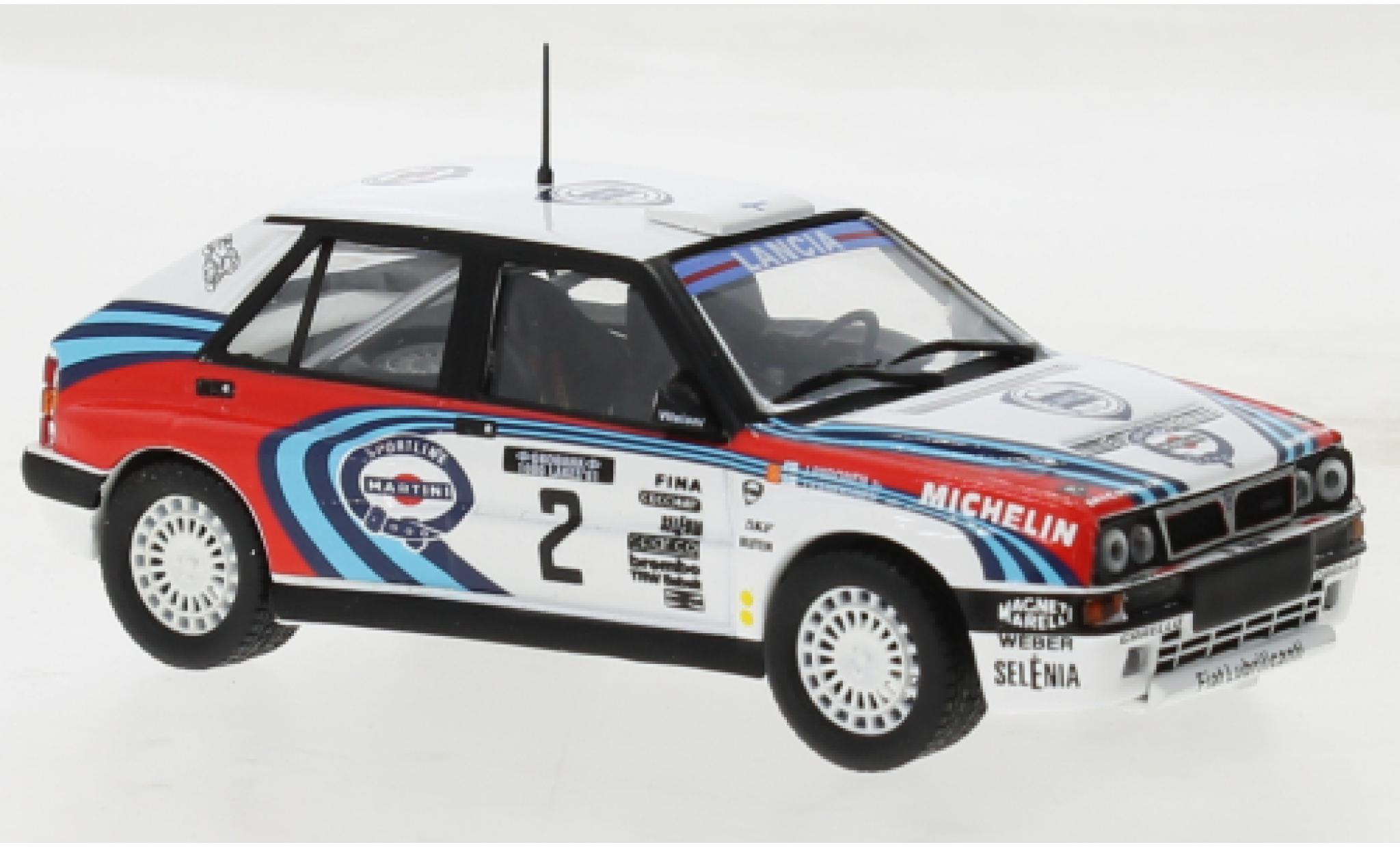 Lancia Delta 1/43 SpecialC HF Integrale 16V No.2 Martini Martini Rallye WM Rallye Finnland 1991 modellino in miniatura