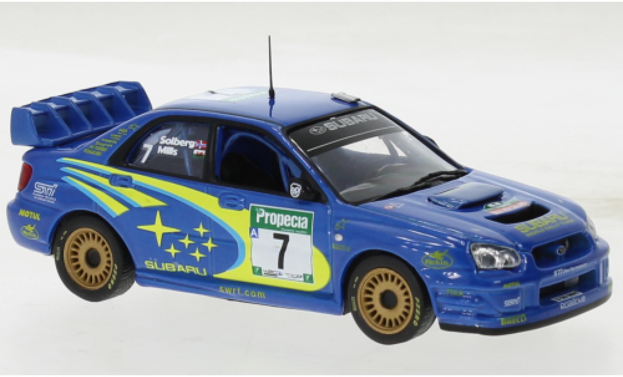 Subaru Impreza 1/43 SpecialC WRC No.7 Rallye WM Rallye Neuseeland 2003 modellino in miniatura