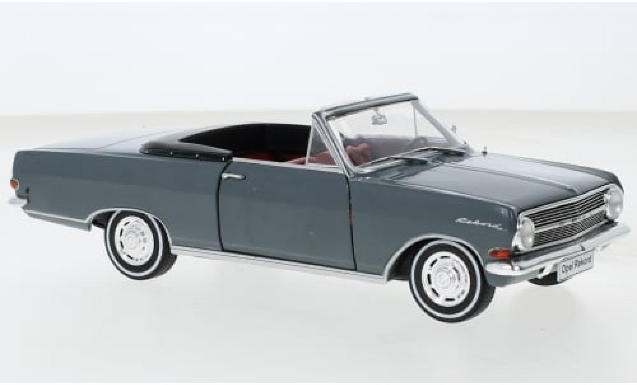 Opel Rekord 1/24 SpecialC .-128 A Deutsch Cabriolet grau 1964 1:24 modellino in miniatura