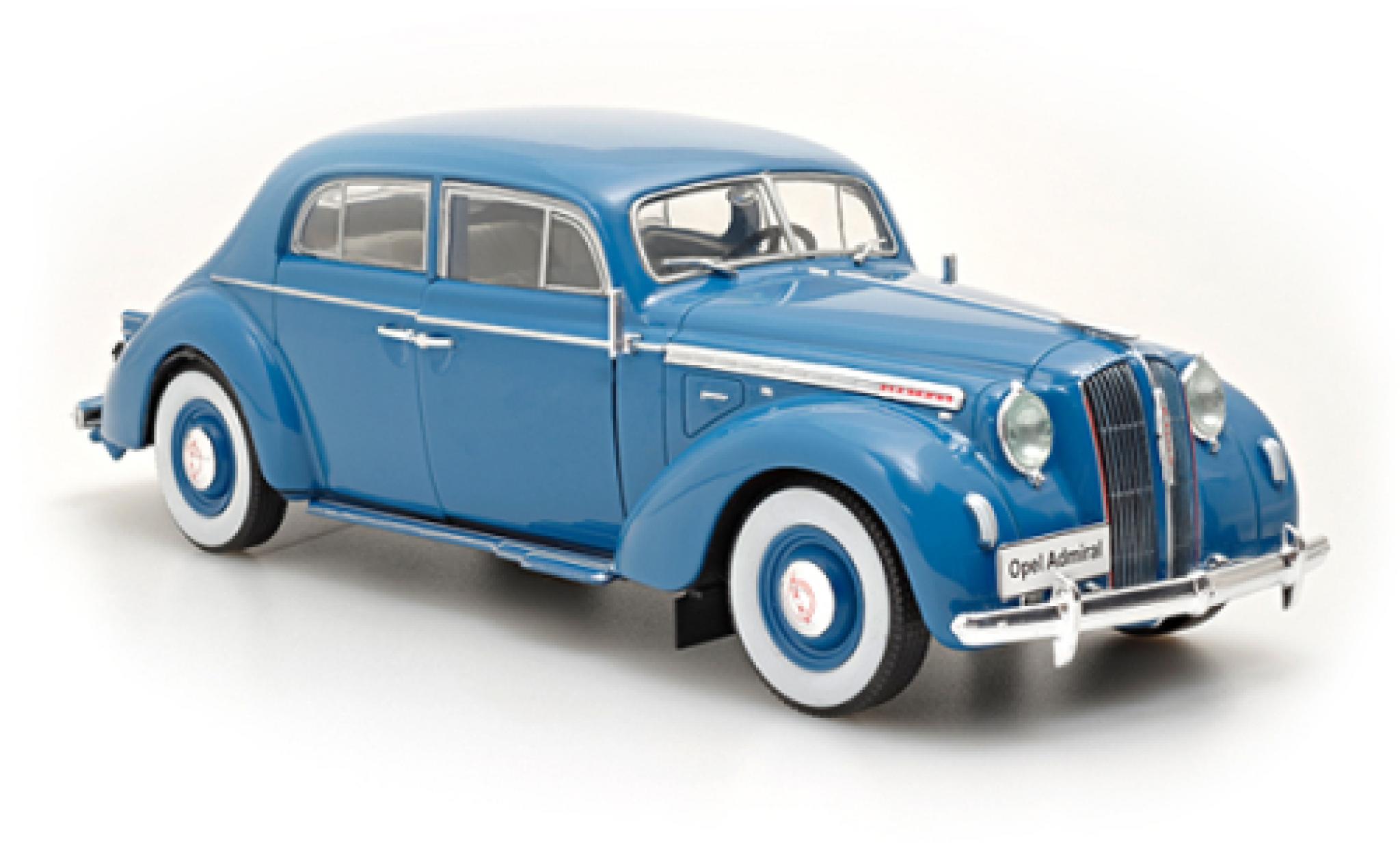 Opel Admiral 1/24 SpecialC blu 1938 modellino in miniatura