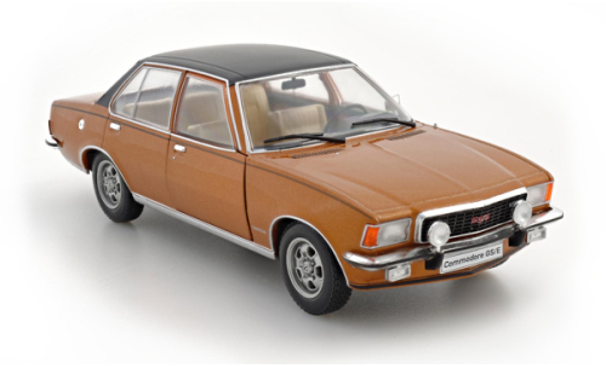 Opel Commodore 1/24 SpecialC B GS/E metallise marroneee 1972 modellino in miniatura
