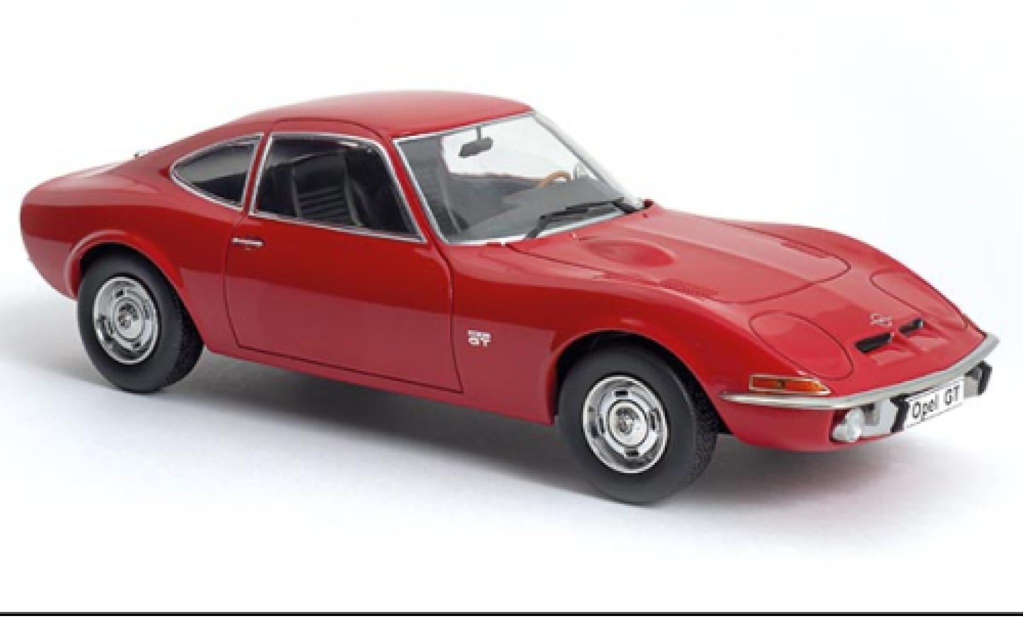 Opel GT 1/24 SpecialC 1900 rosso 1968 modellino in miniatura