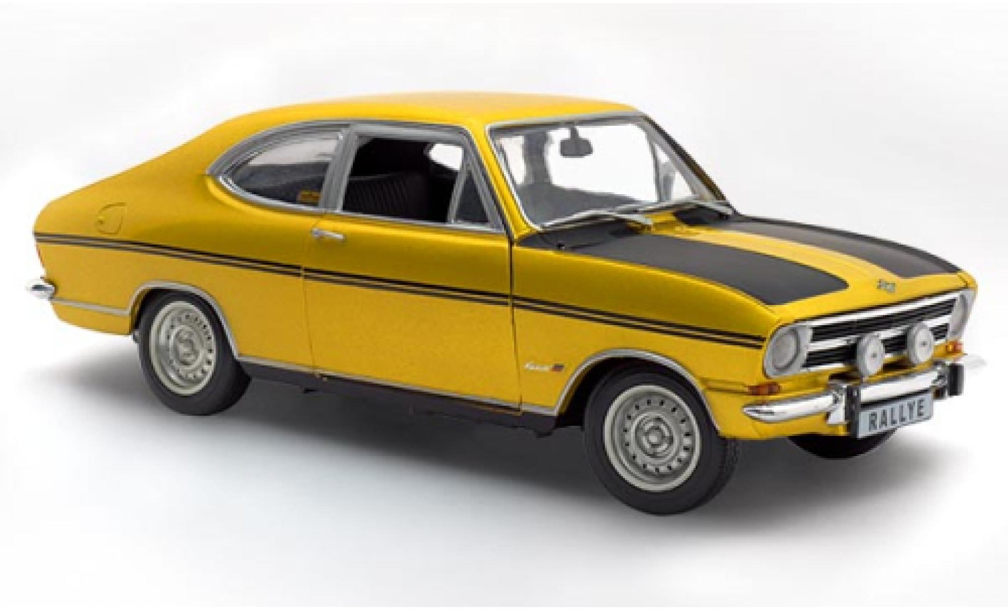 Opel Kadett 1/24 SpecialC B Rallye Coupe giallo/nero 1970 modellino in miniatura