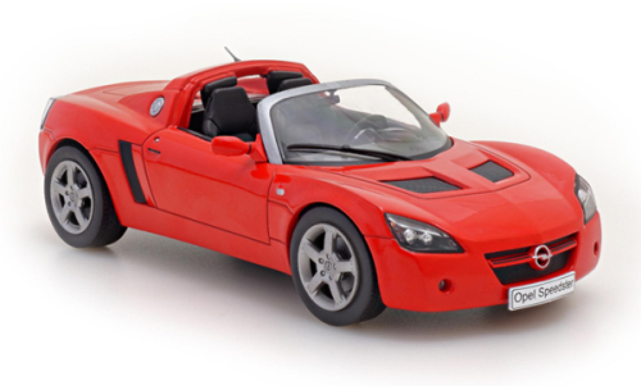 Opel Speedster 1/24 SpecialC rosso 2001 modellino in miniatura