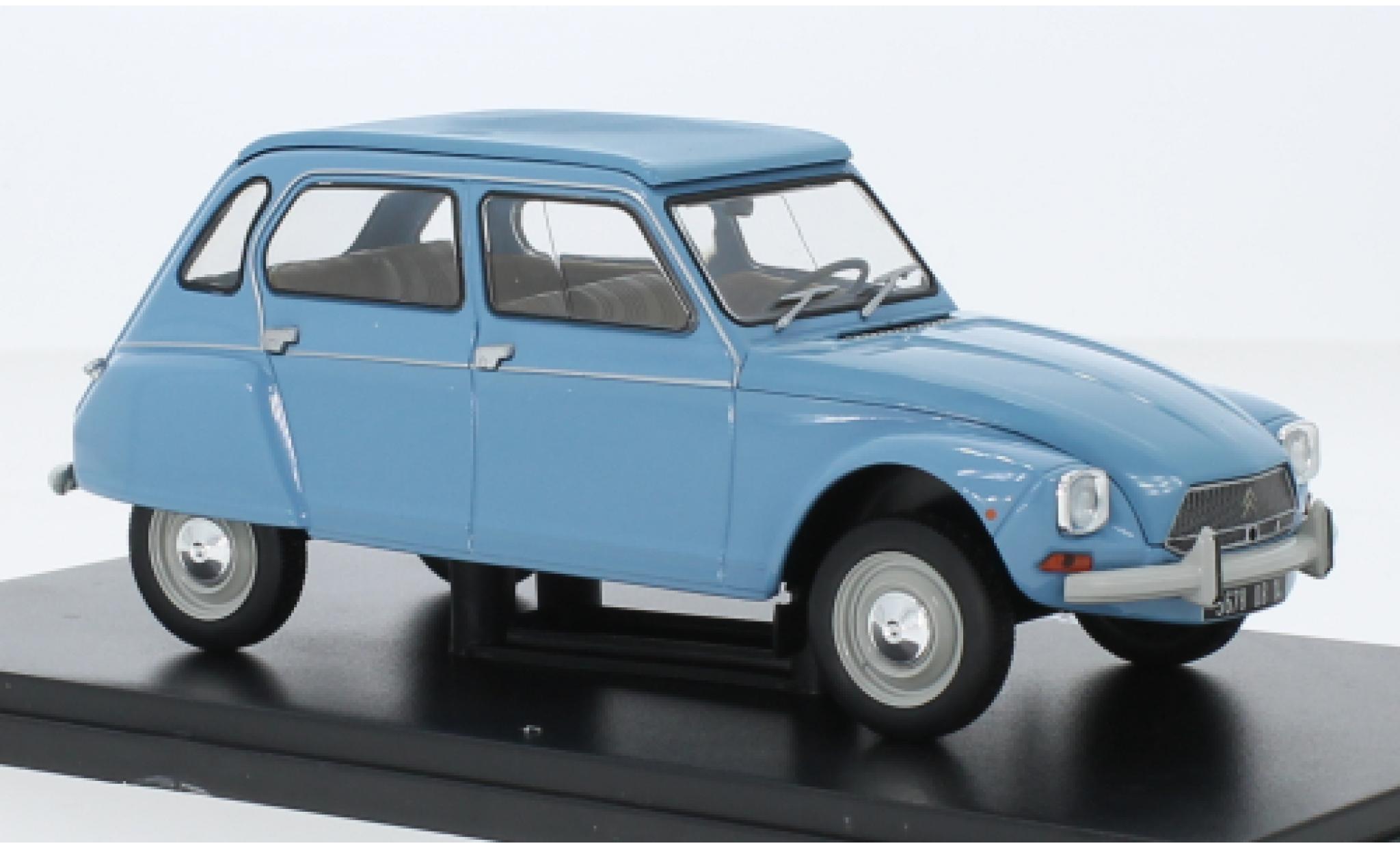Citroen Dyane 1/24 SpecialC .-132 6 blu 1970 modellino in miniatura