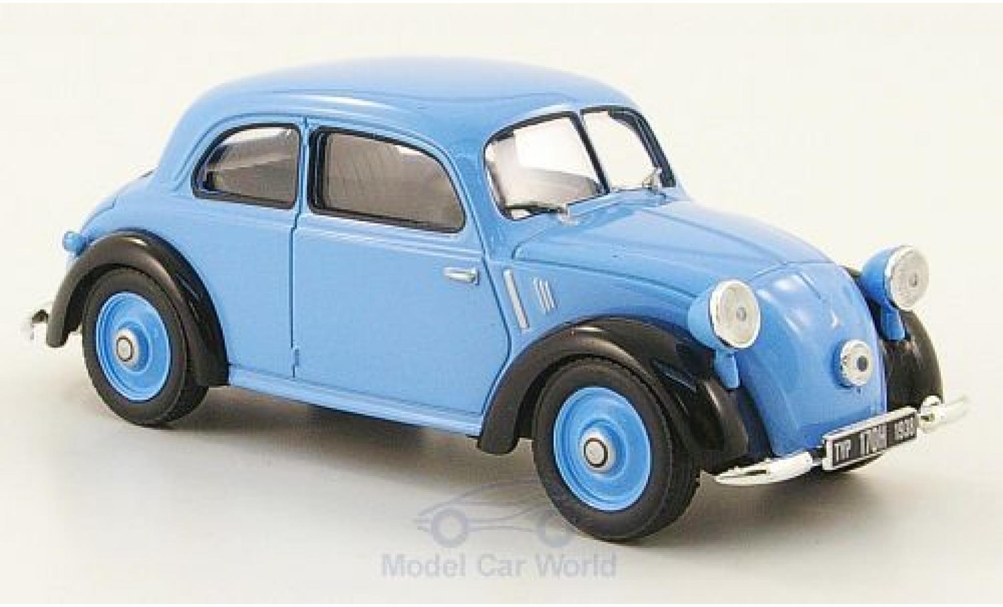 Mercedes 170 1/43 SpecialC H (W28) blu 1938 ohne Vitrine modellino in miniatura