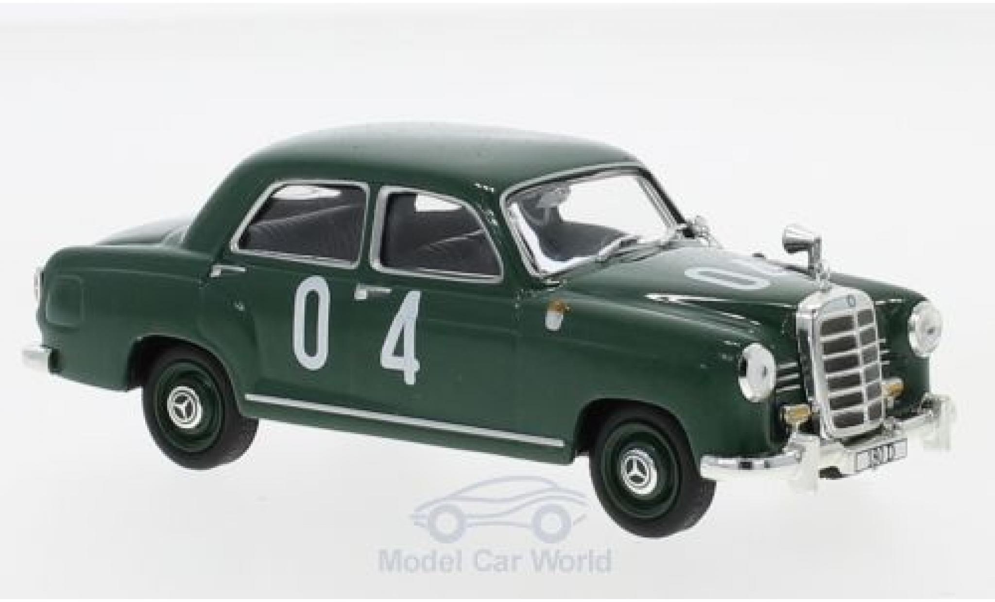Mercedes 180 1/43 SpecialC D No.04 Mille Miglia 1955 H.Retter/W.Larcher ohne Vitrine modellino in miniatura