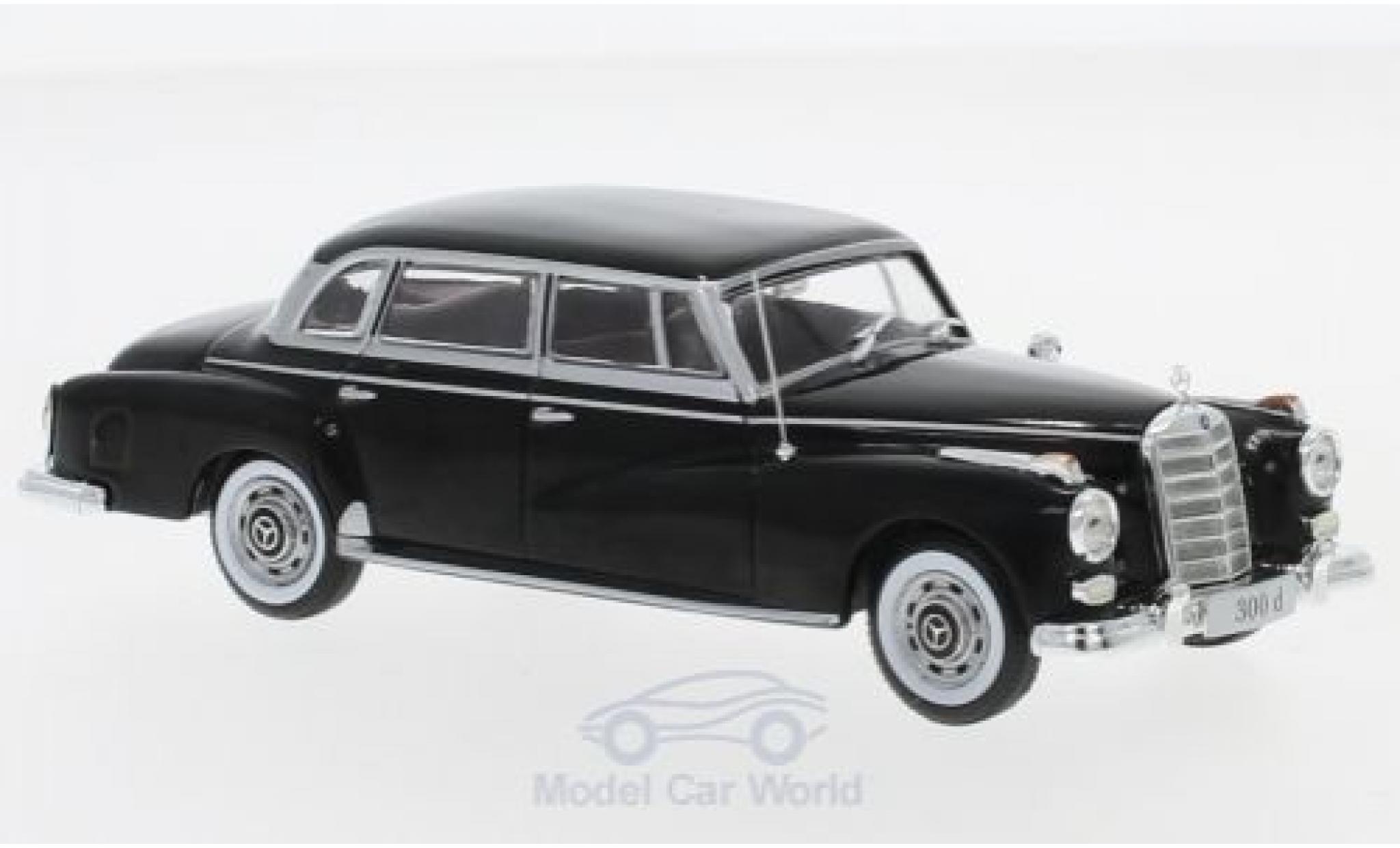 Mercedes 300 1/43 SpecialC d (W189) nero 1957 ohne Vitrine modellino in miniatura