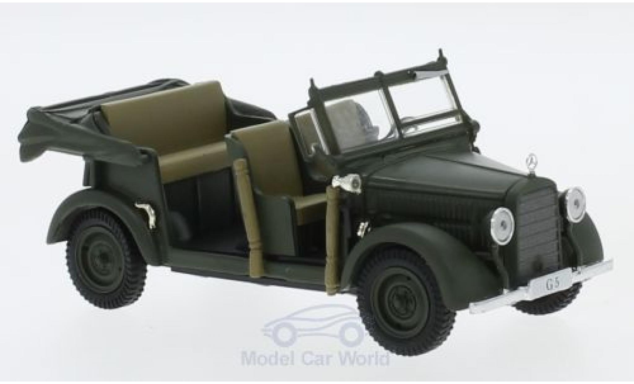 Mercedes Classe G 1/43 SpecialC G 5 (W152) matt-verde 1938 ohne Vitrine modellino in miniatura
