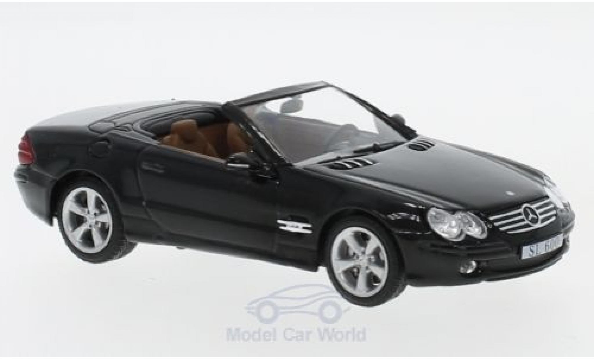 Mercedes Classe SL 1/43 SpecialC SL 600 (R230) nero 2003 ohne Vitrine modellino in miniatura