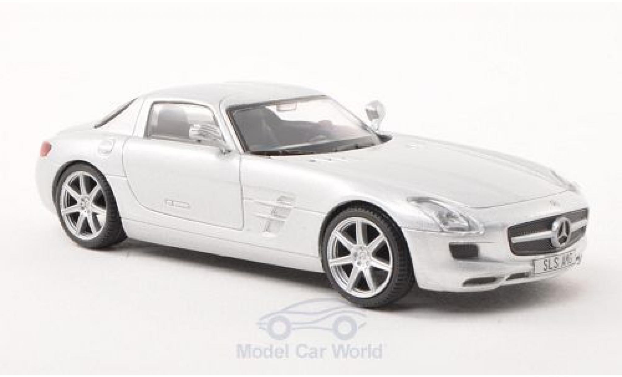 Mercedes SLS 1/43 SpecialC AMG (C197) grigio 2010 ohne Vitrine modellino in miniatura