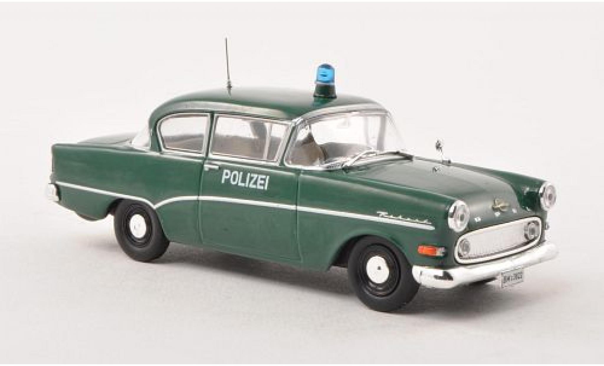 Opel Rekord 1/43 SpecialC P1 1957 police (ohne magasin sans Vitrine modellino in miniatura