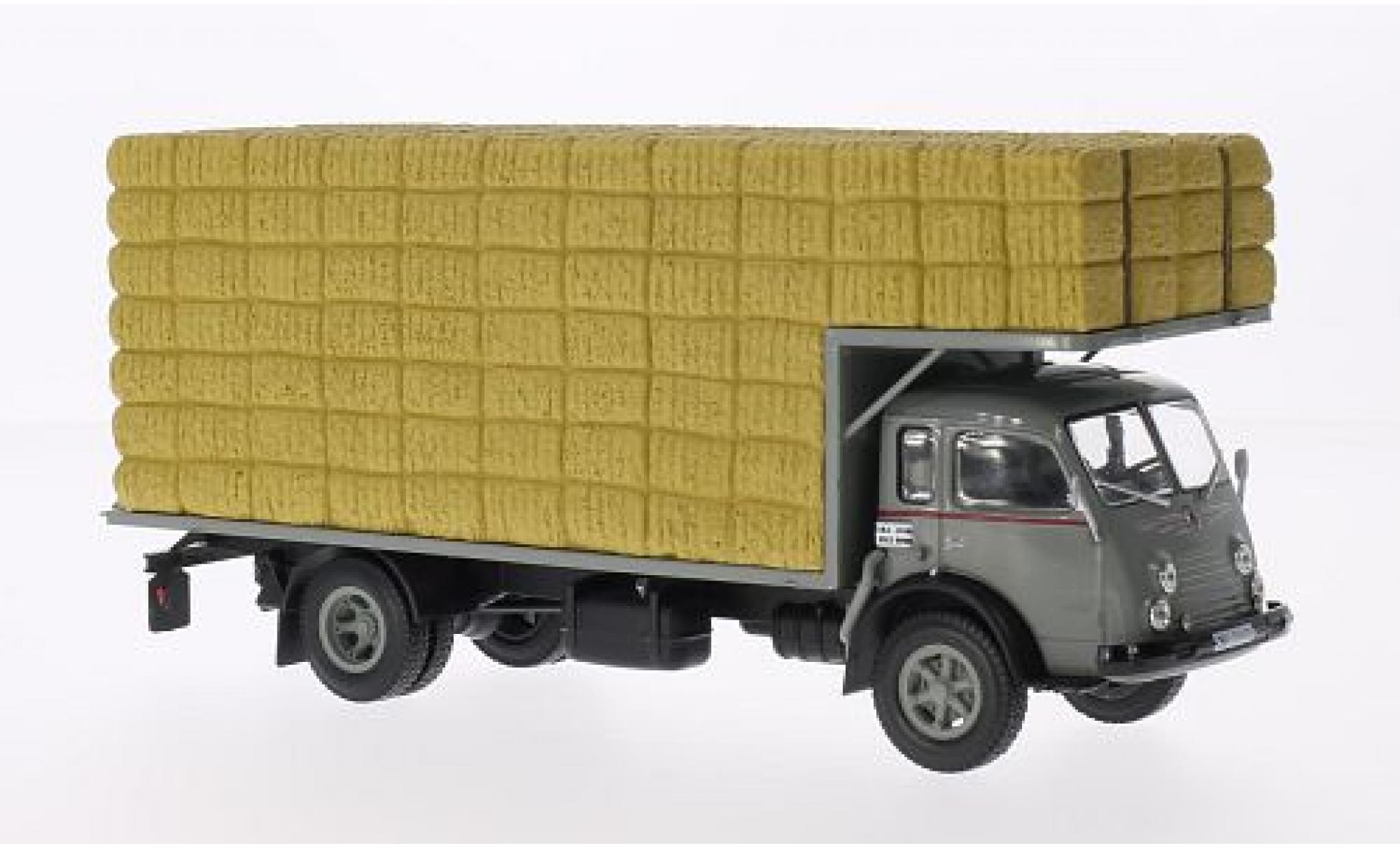 Renault 4 1/43 SpecialC R153 Faineant Strohballen-Transport grigio sans Vitrine modellino in miniatura