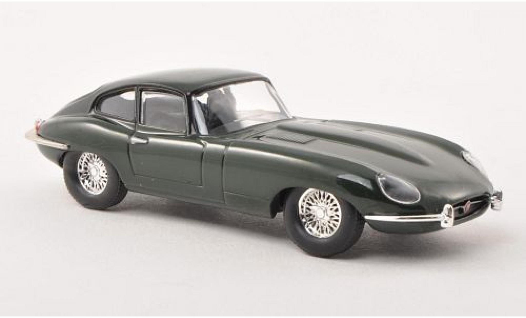 Jaguar E-Type 1/43 SpecialC Series 1 verde RHD 1962 sans Vitrine modellino in miniatura