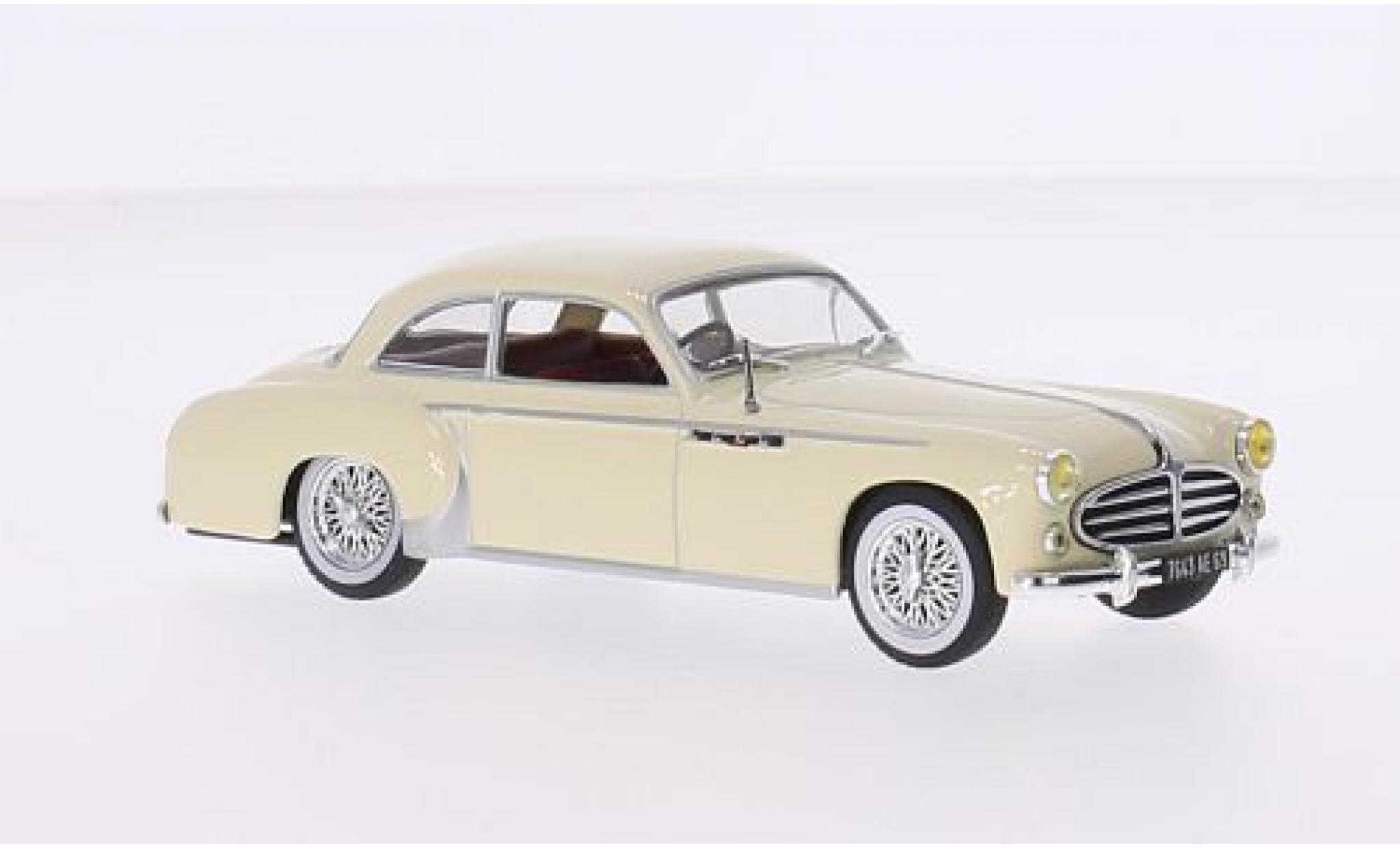 Delahaye 235 1/43 SpecialC Coach beige RHD 1952 sans Vitrine modellino in miniatura
