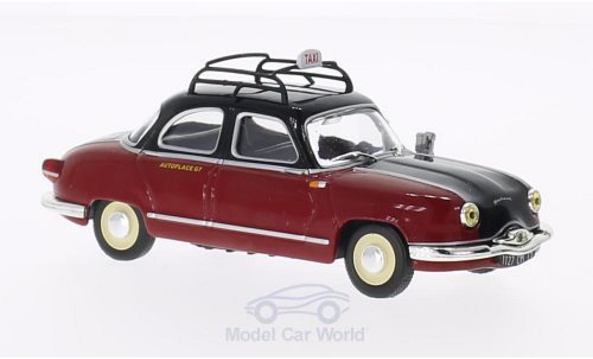 Panhard Dyna 1/43 SpecialC Z 1953 Taxi Paris ohne Vitrine modellino in miniatura