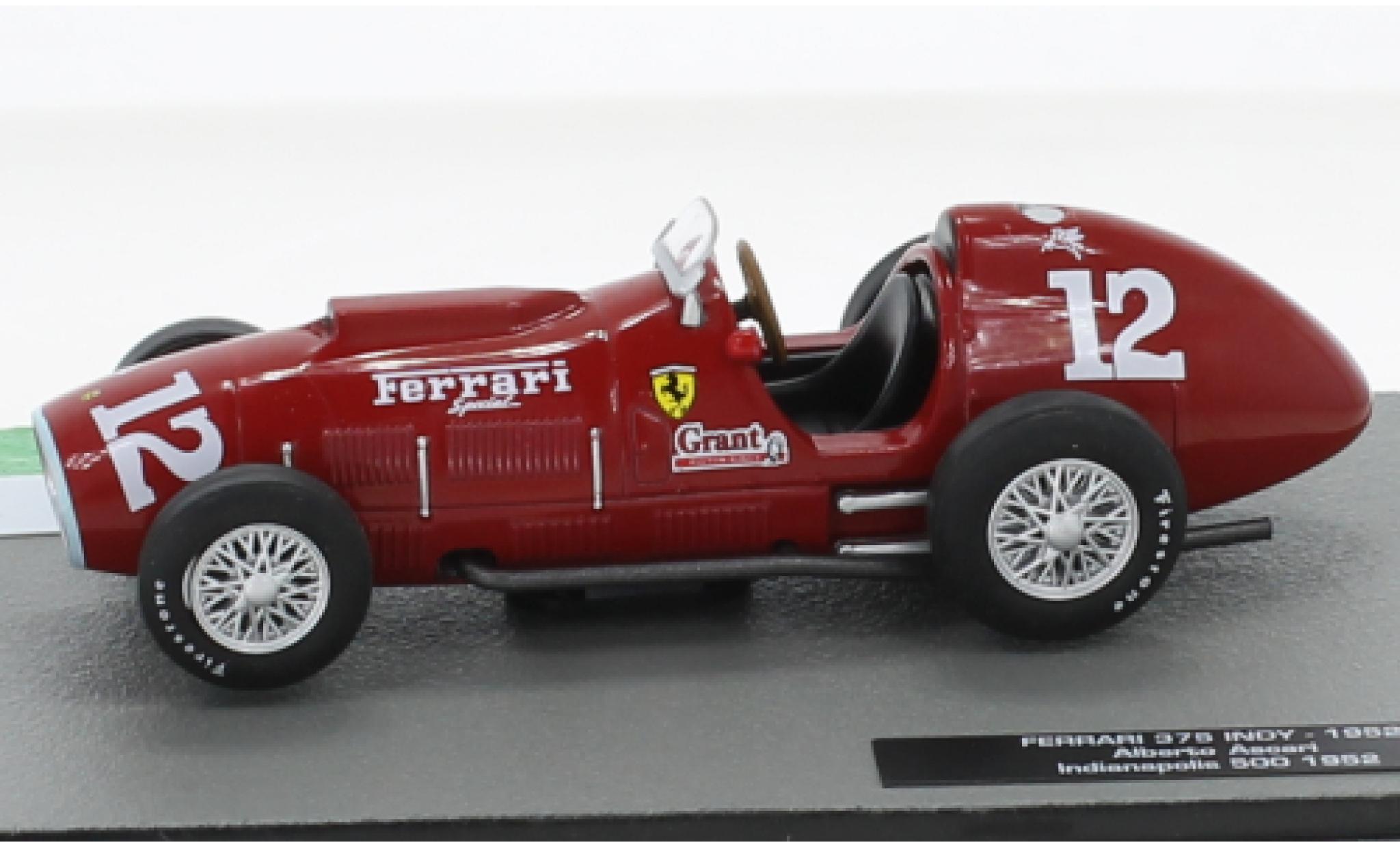 Ferrari 375 1/43 SpecialC Indy No.12 Indianapolis 500 1952 modellino in miniatura
