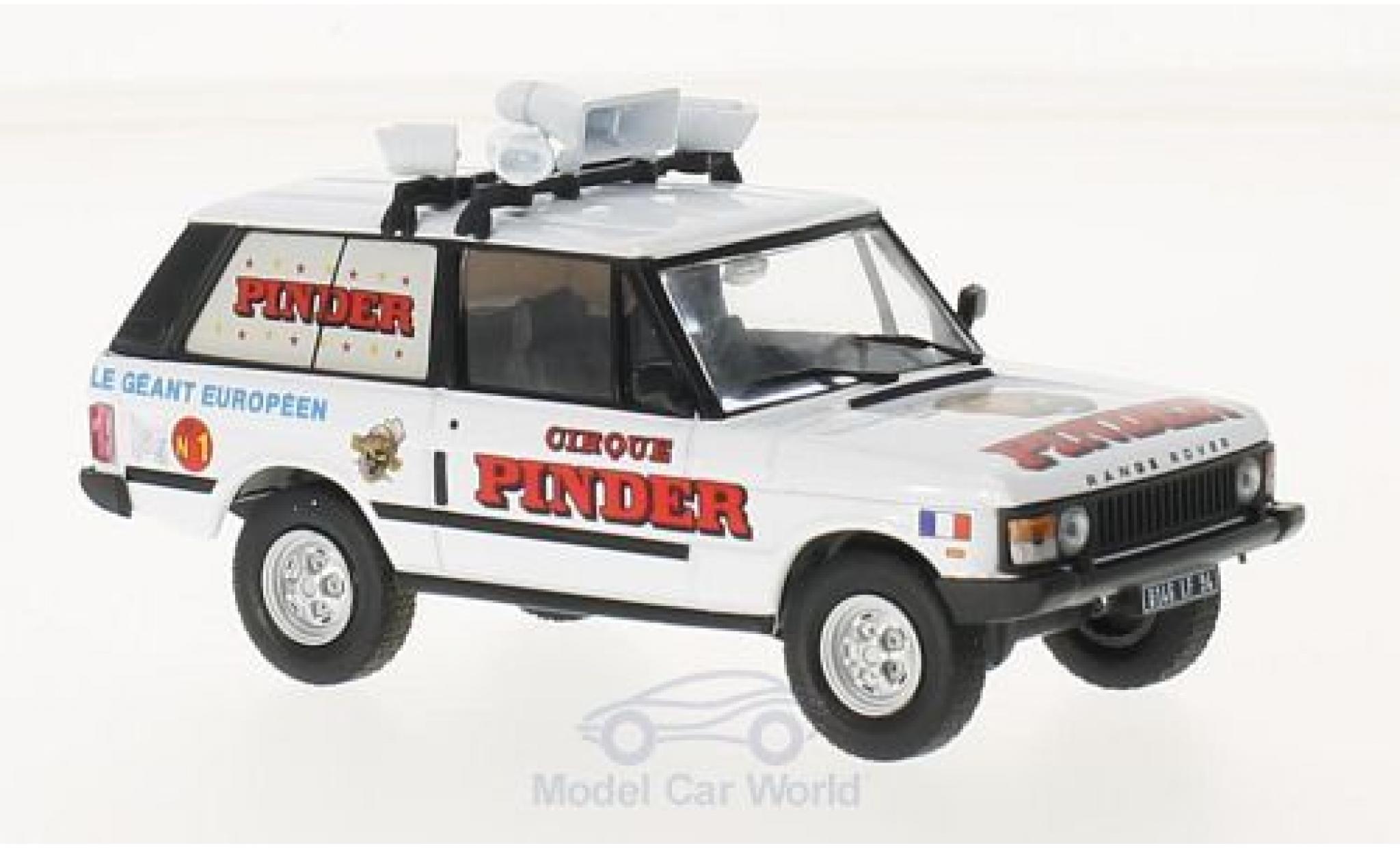 Land Rover Range Rover 1/18 SpecialC Pinder ohne Vitrine modellino in miniatura