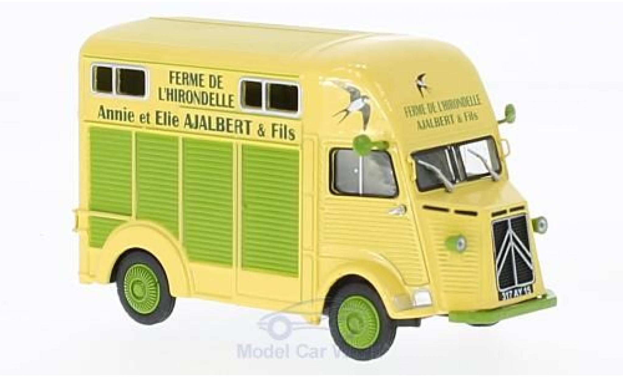 Citroen Type H 1/43 SpecialC Marchand de Betail (F) mit Figur modellino in miniatura