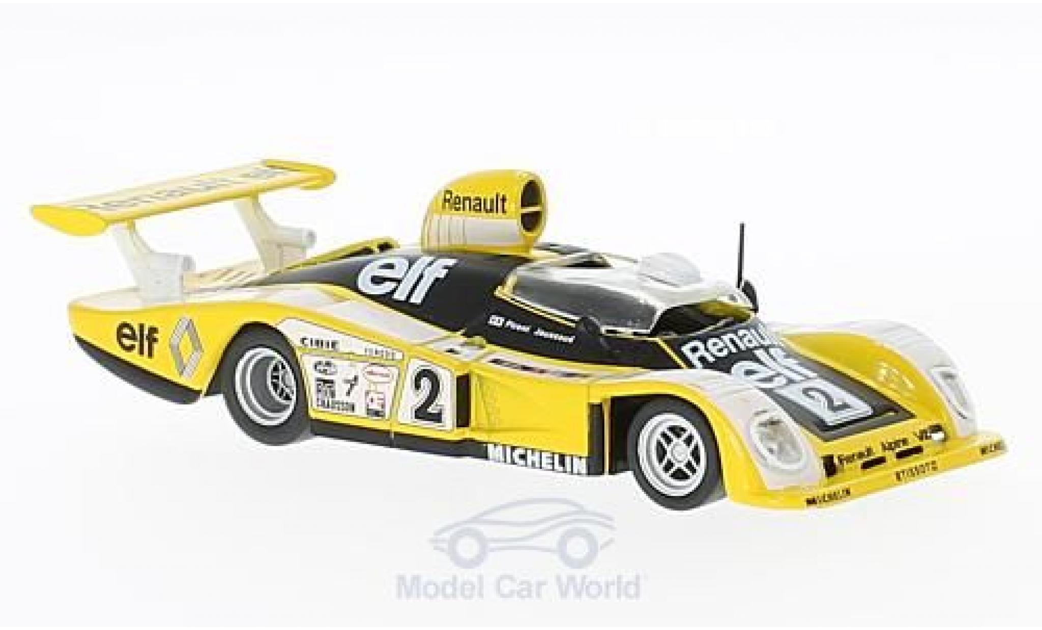 Alpine A442 1/18 SpecialC Renault A 442B No.2 24h Le Mans 1978 D.Pironi/J.P.Jaussaud ohne Vitrine modellino in miniatura