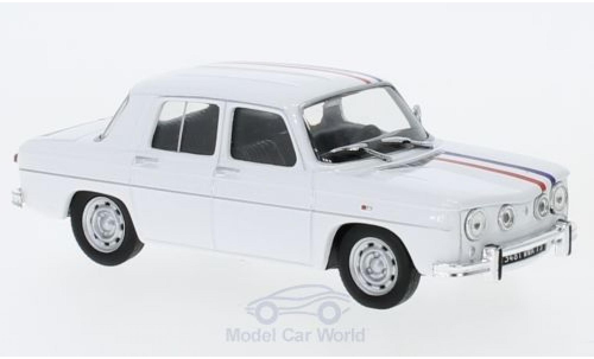 Renault 8 1/43 SpecialC Gordini Equipe de France de Ski JO 196 ohne Vitrine modellino in miniatura