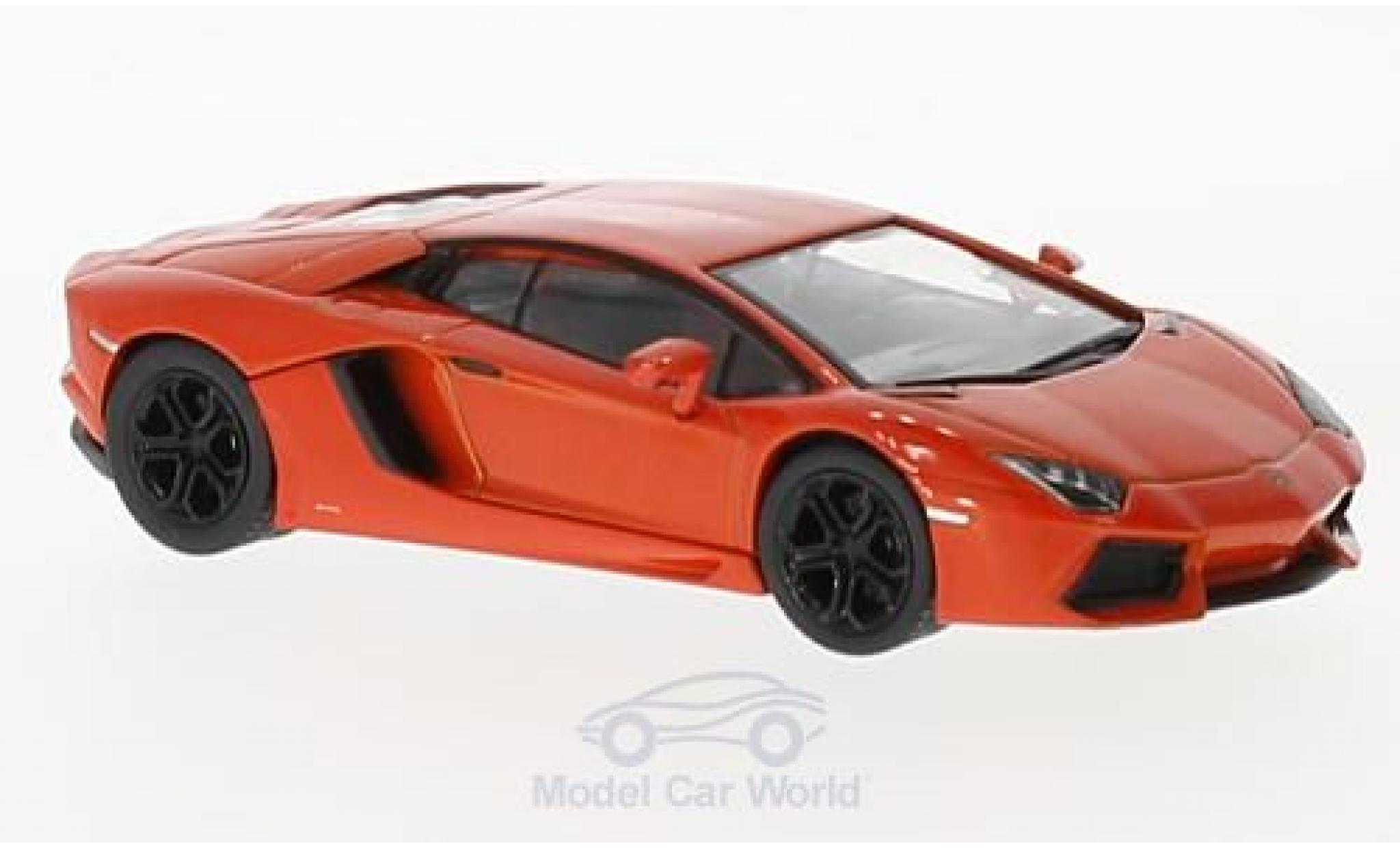 Lamborghini Aventador 1/43 SpecialC LP 700-4 orange 2010 modellino in miniatura