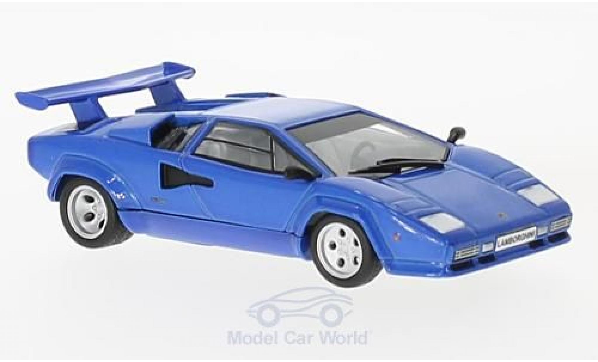 Lamborghini Countach LP 400 1/43 SpecialC LP 400 S blu 1978 modellino in miniatura