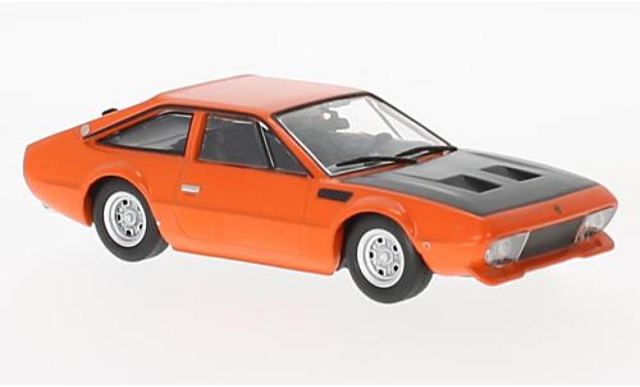 Lamborghini Jarama 1/43 SpecialC GTS orange/nero 1972 Bob Wallace modellino in miniatura