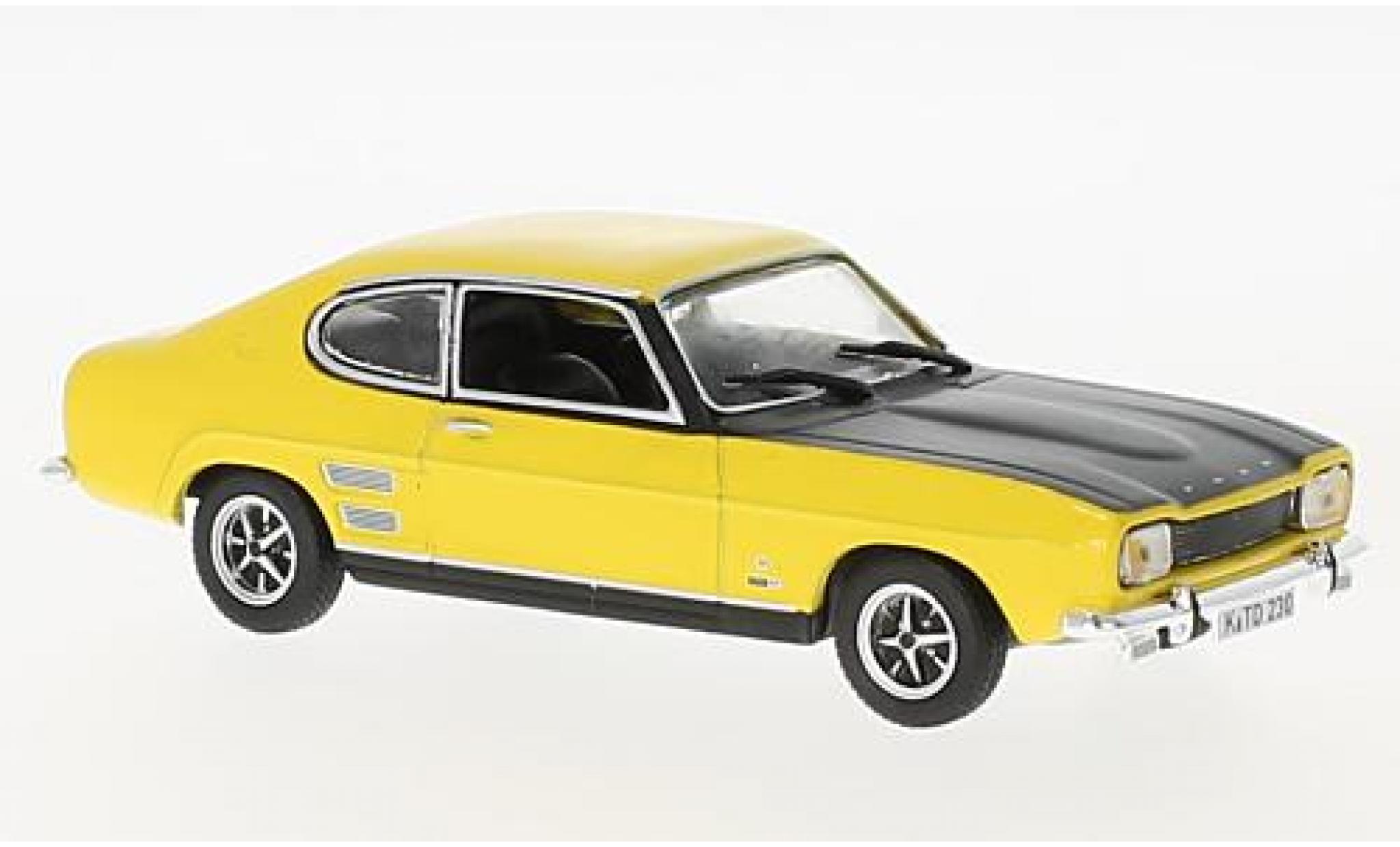 Ford Capri 1/43 SpecialC MKI 1700 GT giallo/nero 1969 sans Vitrine modellino in miniatura
