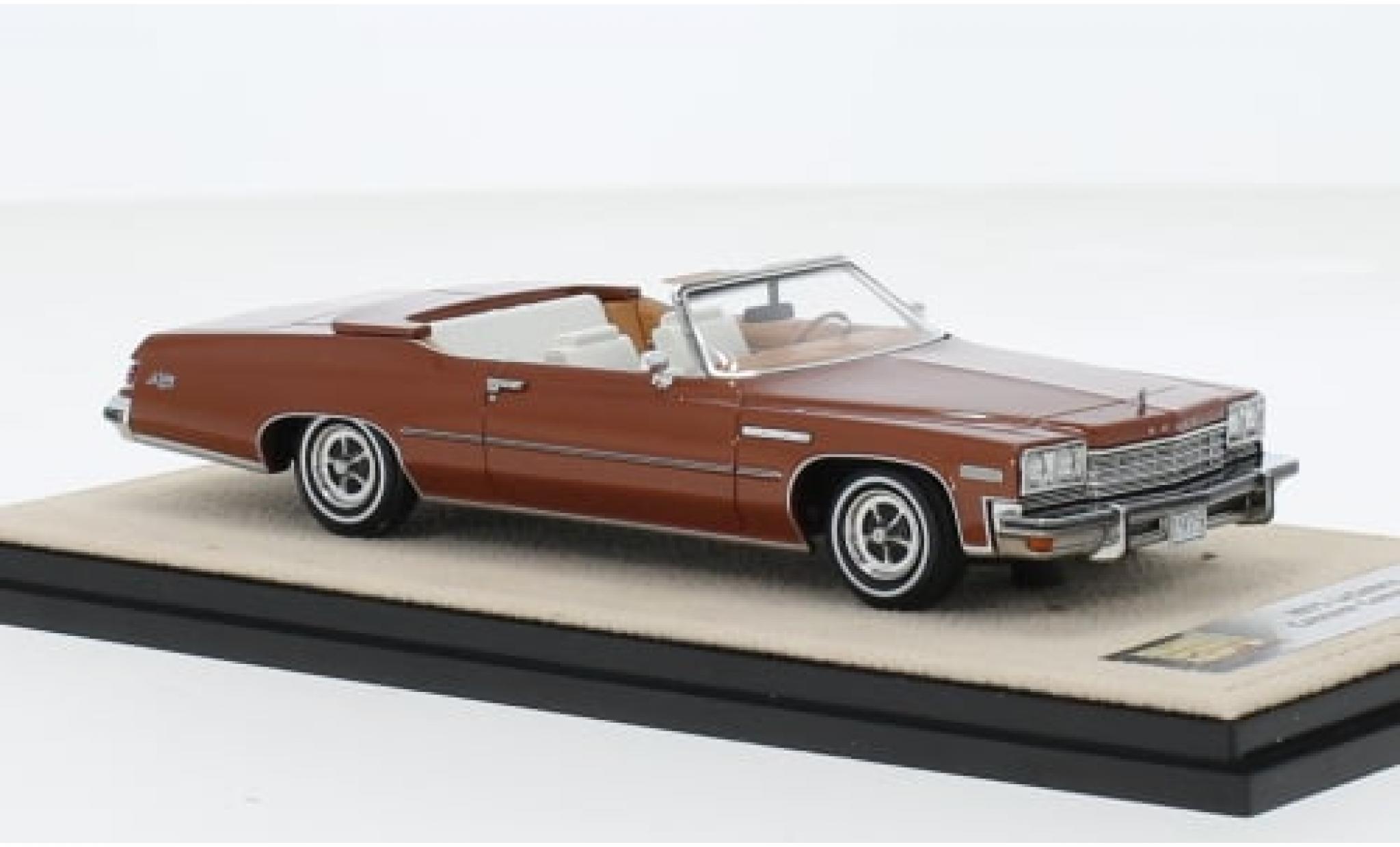 Buick Le Sabre 1/43 Stamp Models LeSabre Custom Cabriolet kupfer 1975 1:43 modellino in miniatura