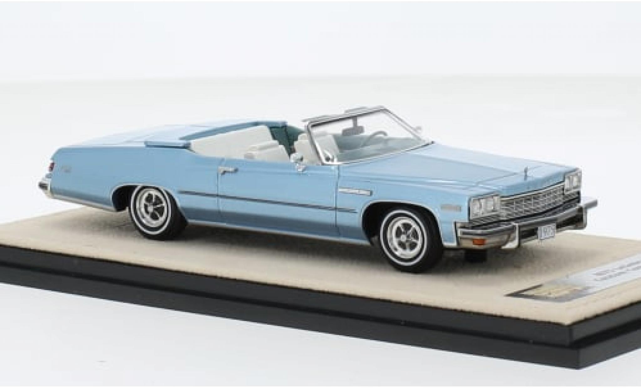 Buick Le Sabre 1/43 Stamp Models LeSabre Custom Cabriolet metallise blau 1975 1:43 modellino in miniatura