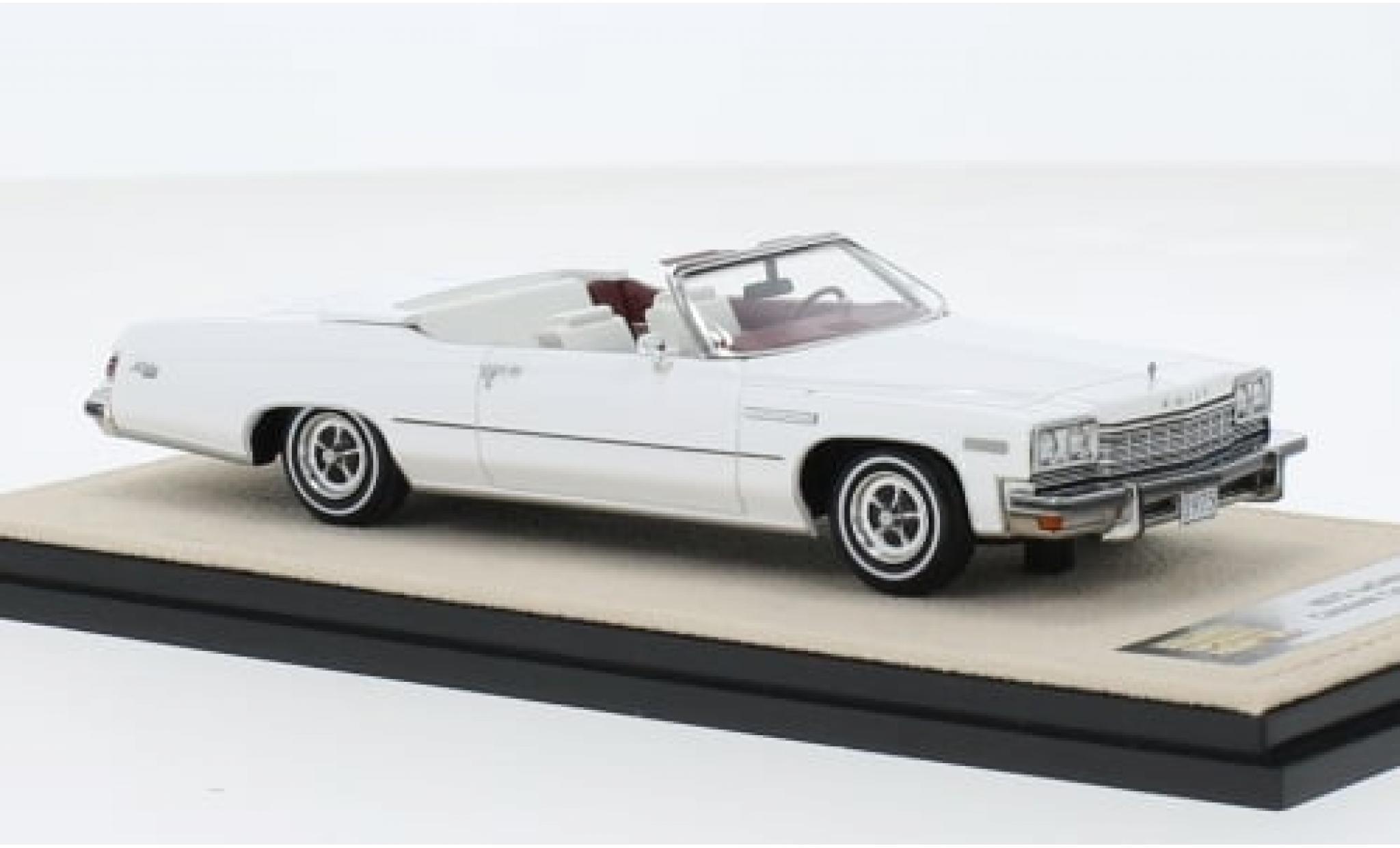 Buick Le Sabre 1/43 Stamp Models LeSabre Custom Cabriolet weiss 1975 1:43 modellino in miniatura