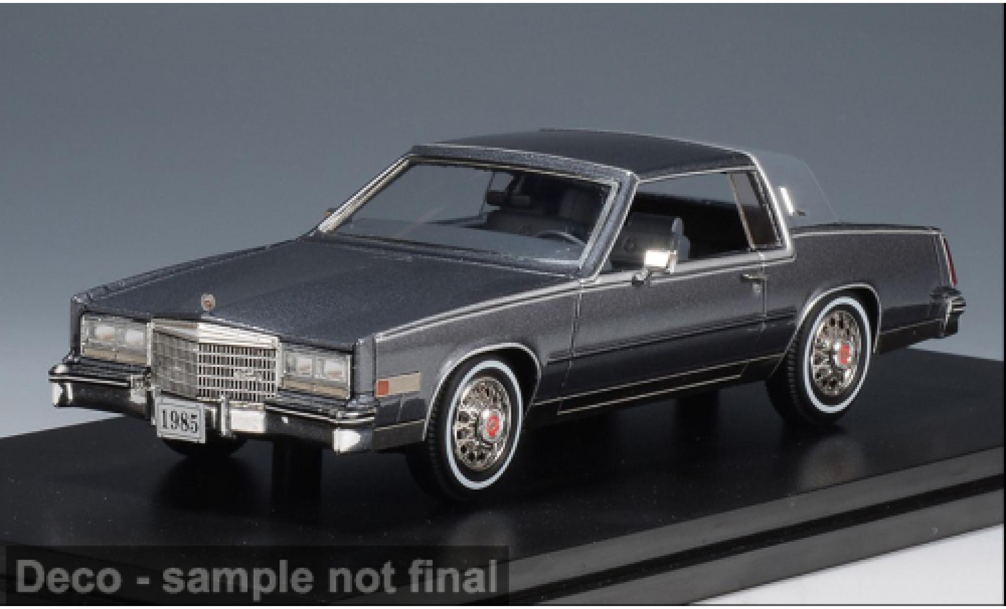 Cadillac Eldorado 1/43 Stamp Models Biarritz grau 1985 1:43 modellino in miniatura