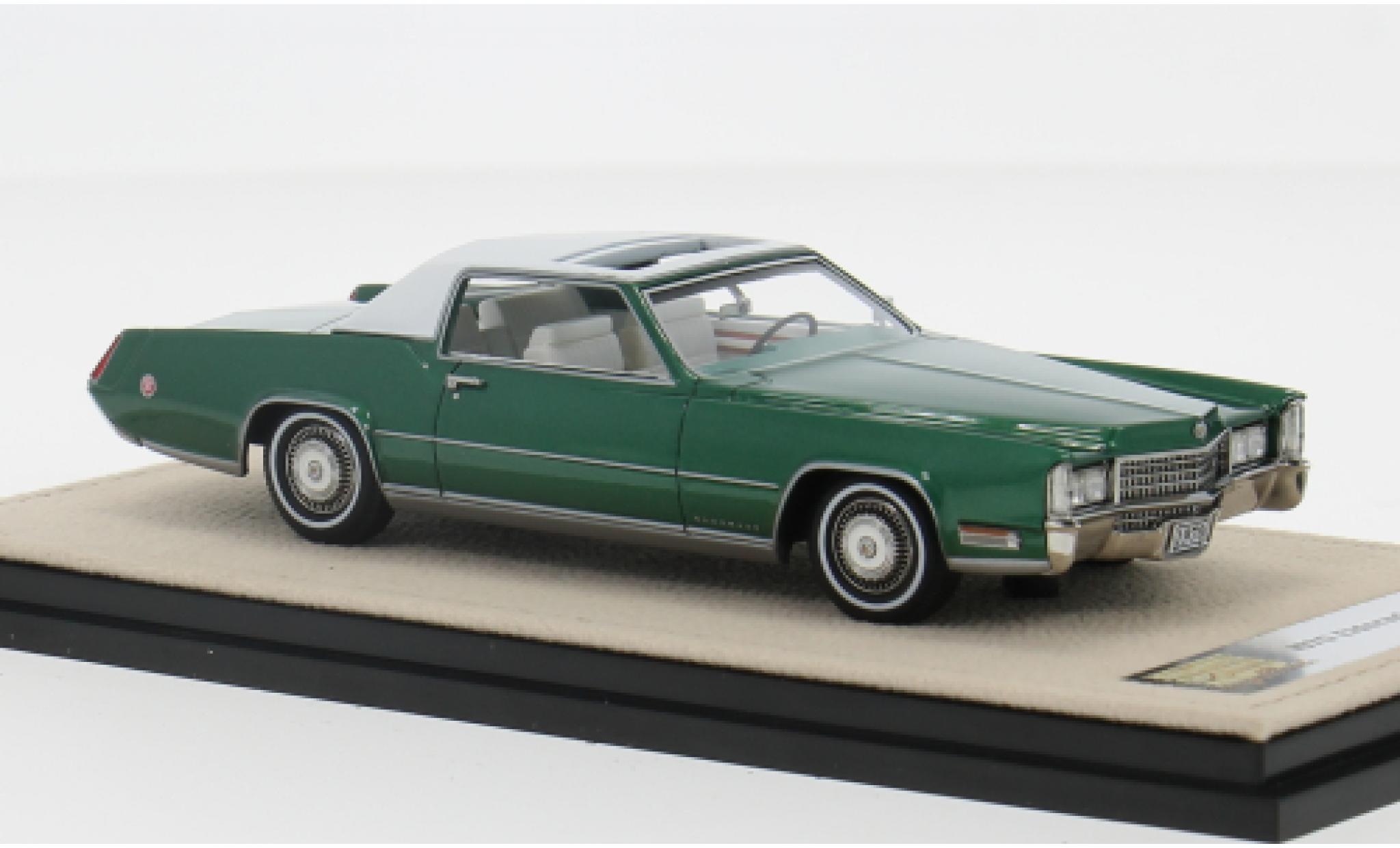 Cadillac Eldorado 1/43 Stamp Models Biarritz grün 1970 1:43 modellino in miniatura