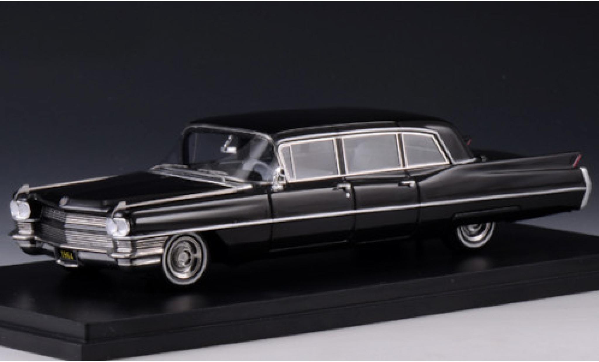 Cadillac Fleetwood 1/43 Stamp Models 75 Limousine nero 1964 modellino in miniatura
