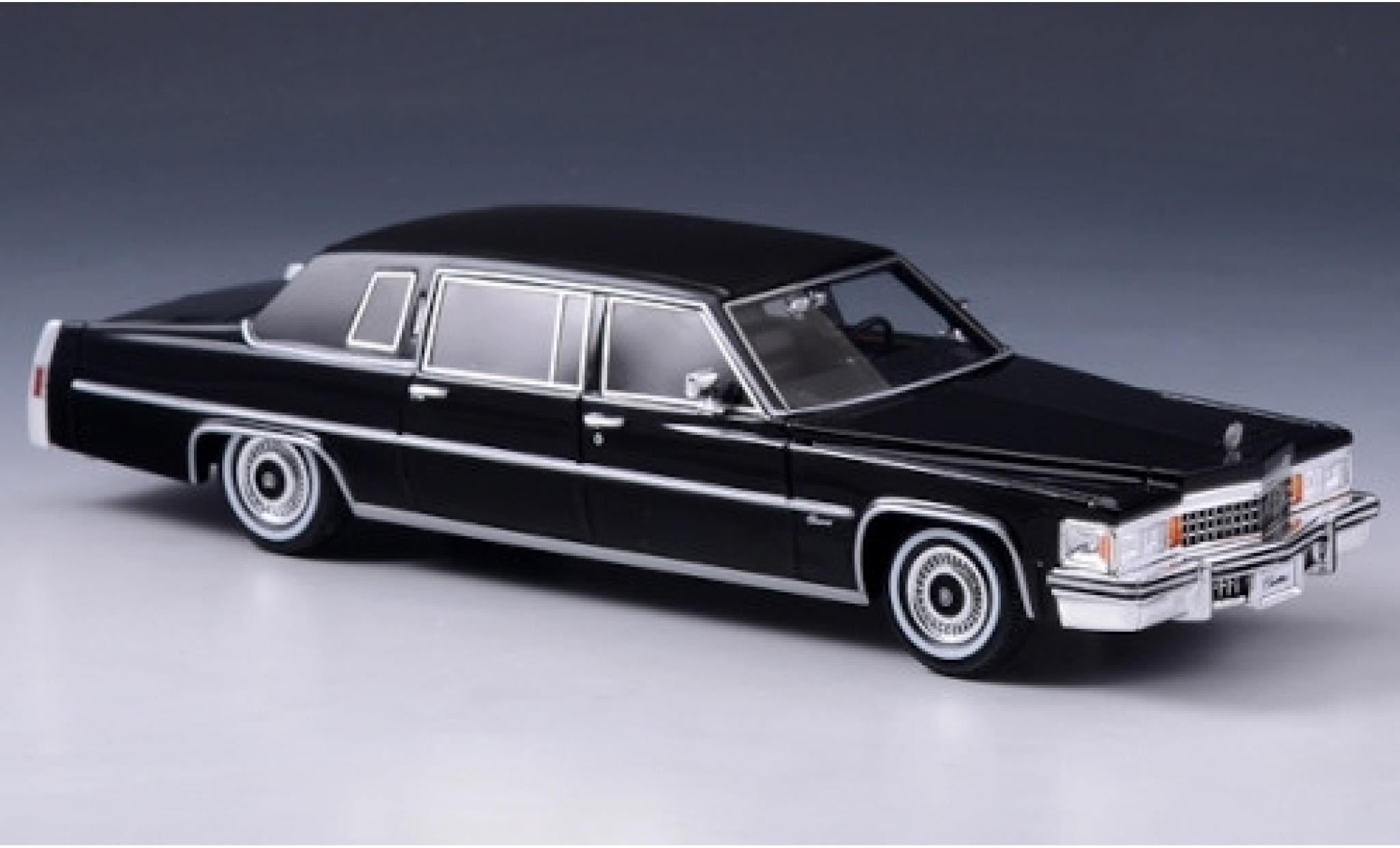 Cadillac Fleetwood 1/43 Stamp Models Limousine nero/matt-nero 1978 modellino in miniatura