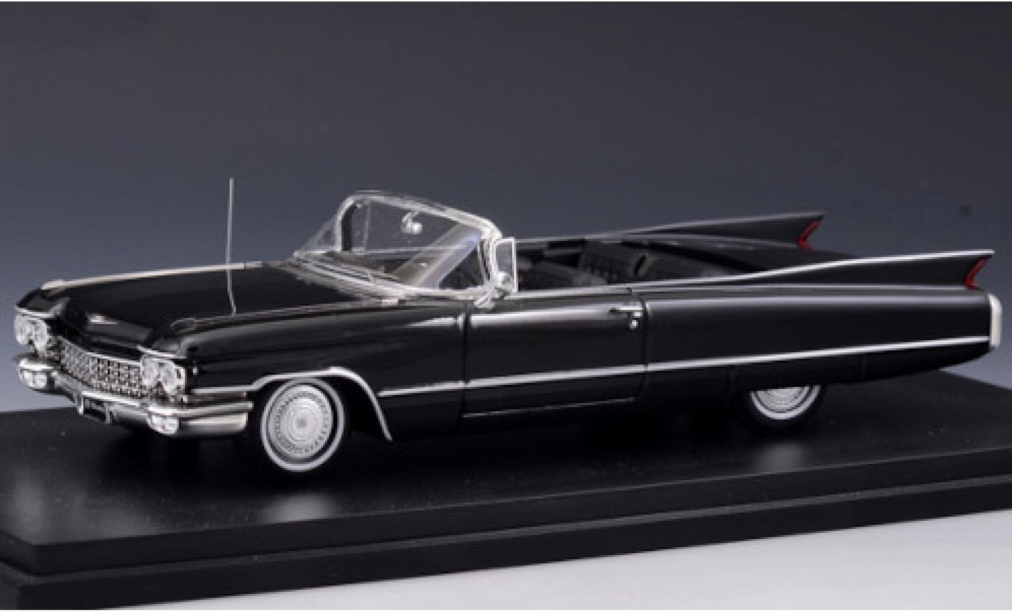 Cadillac Series 62 1/43 Stamp Models Convertibile nero 1960 modellino in miniatura
