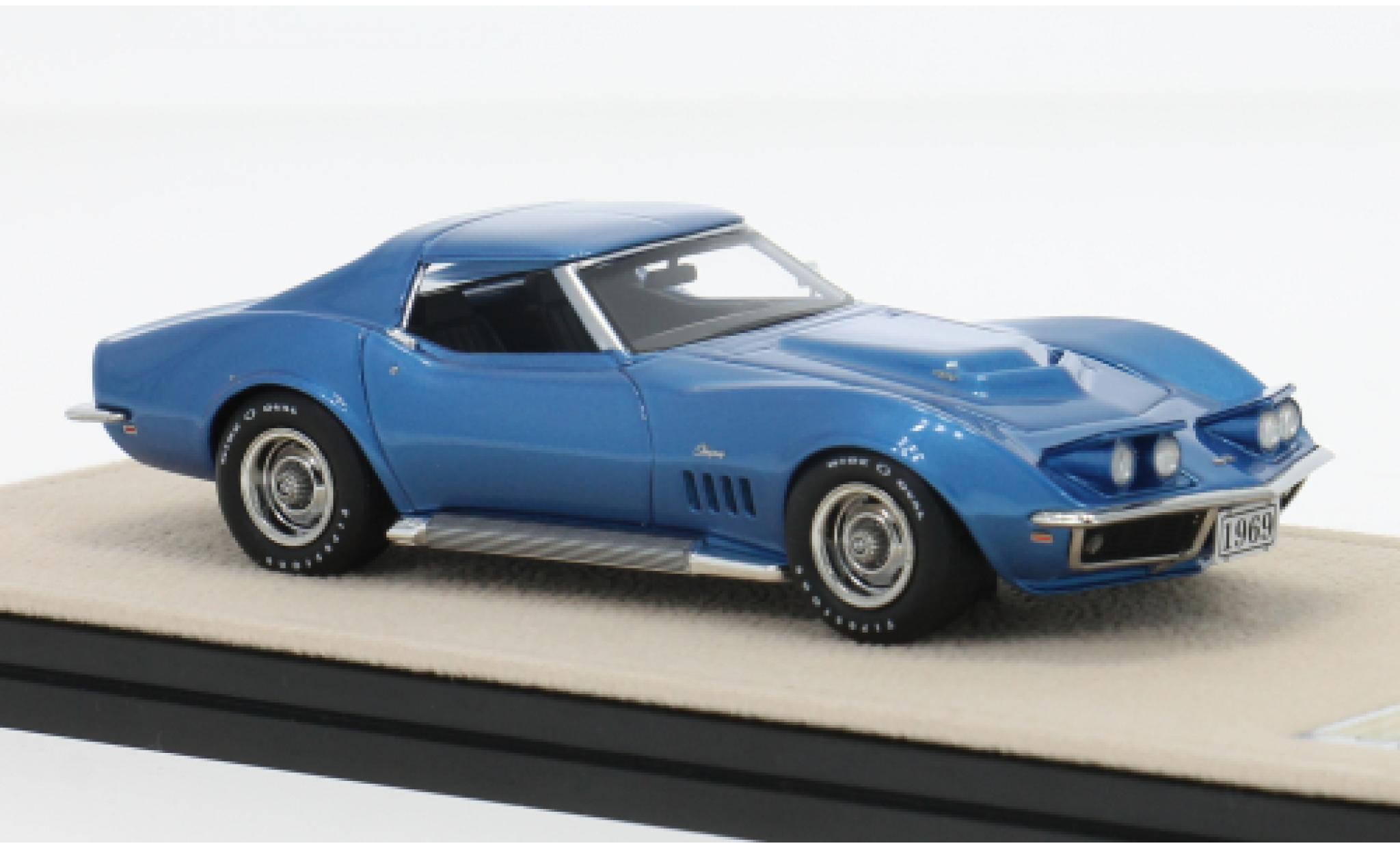 Chevrolet Corvette Stamp Models L88 blau 1969 1:43 modellino in miniatura
