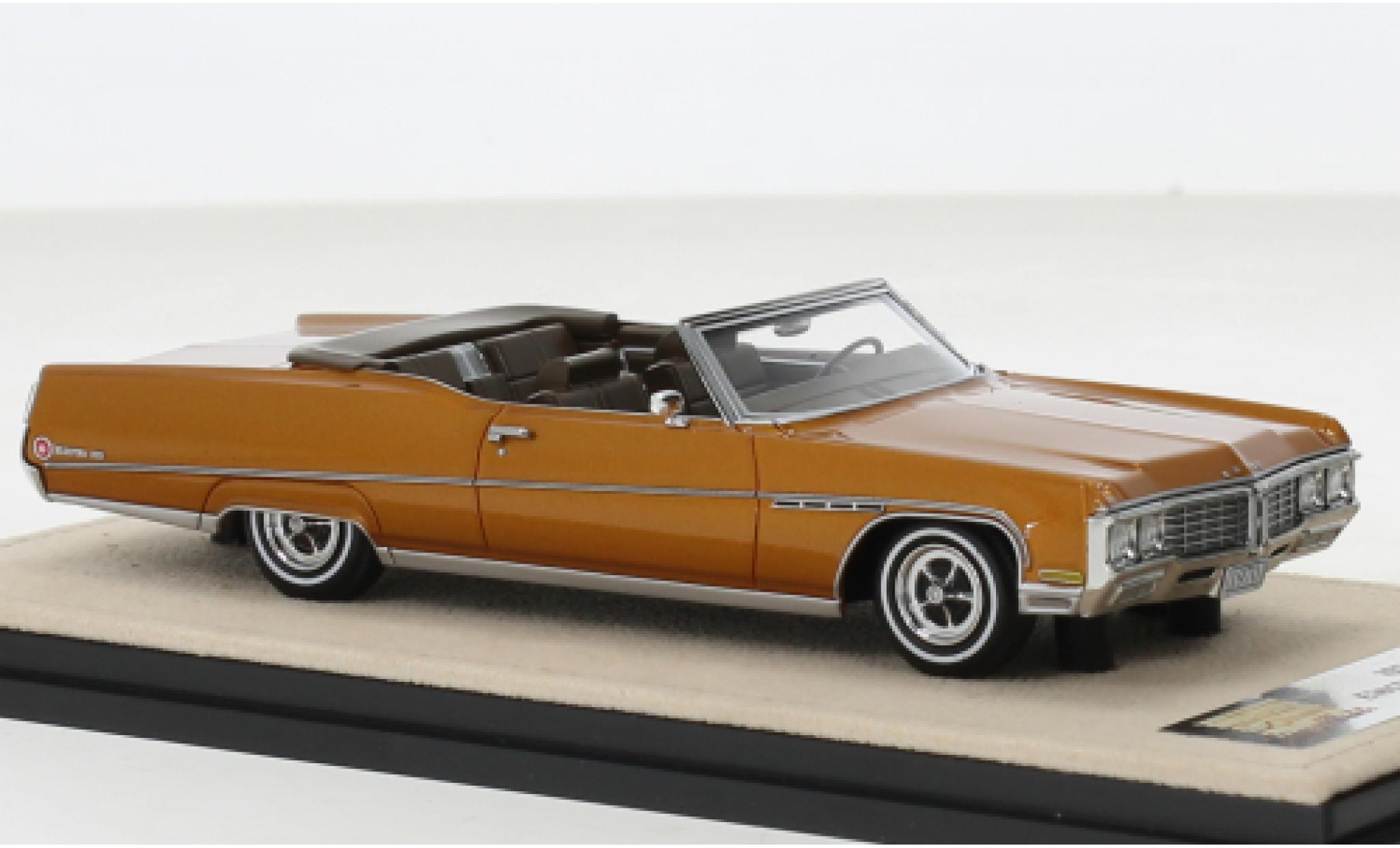 Buick Electra 1/43 Stamp Models 225 Convertibile kupfer 1970 modellino in miniatura