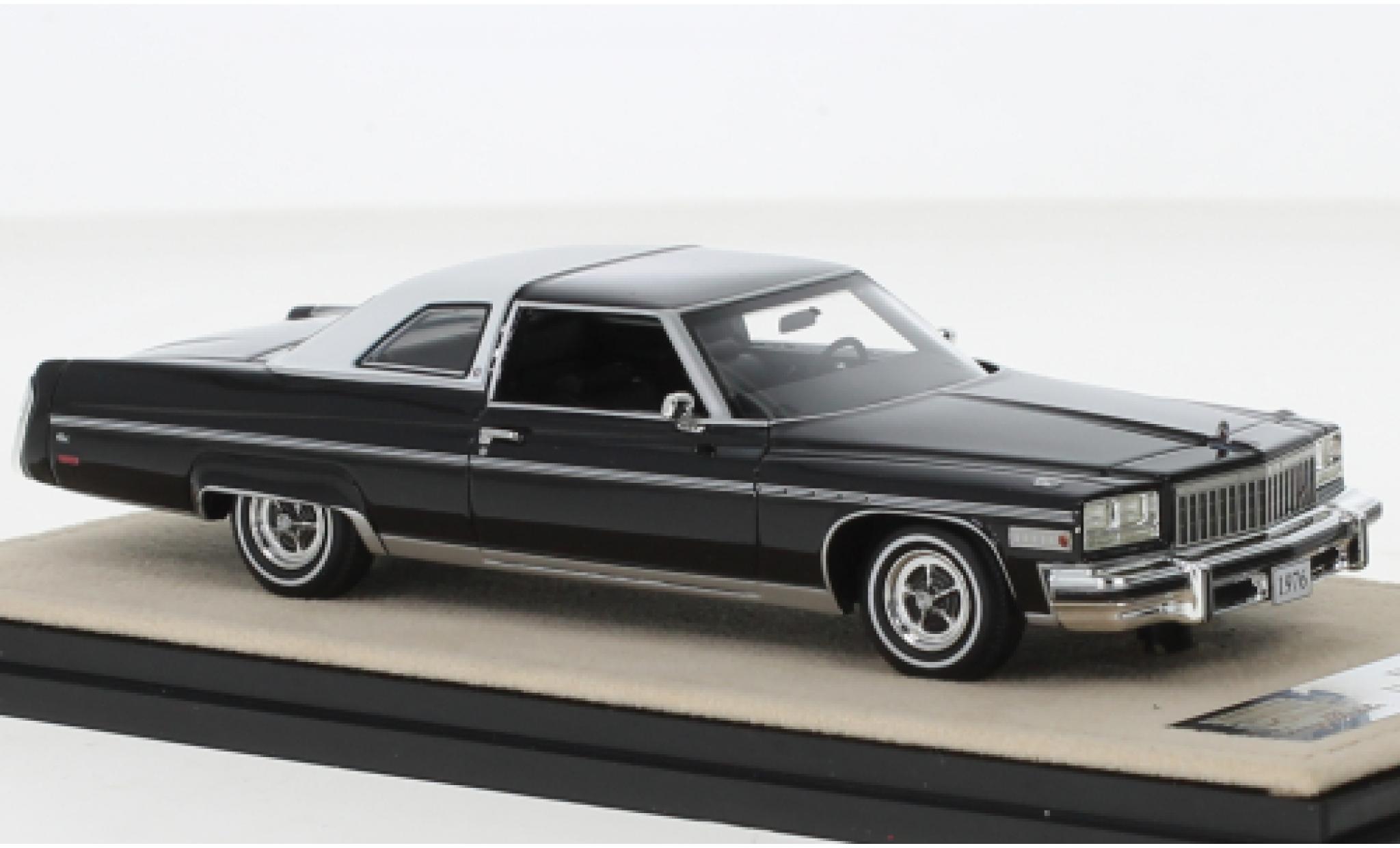Buick Electra 1/43 Stamp Models 225 limited Coupe nero/bianco 1976 modellino in miniatura