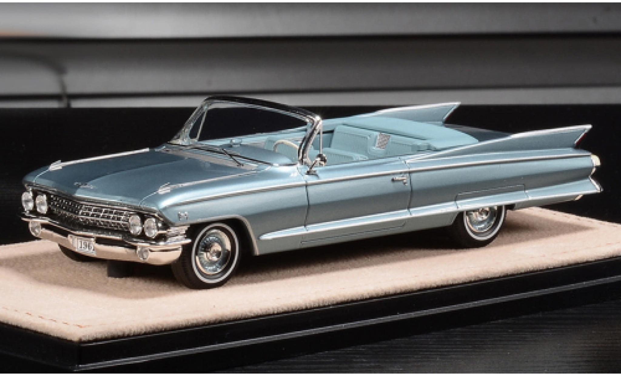 Cadillac Eldorado 1/43 Stamp Models Biarritz metallise blu 1961 modellino in miniatura
