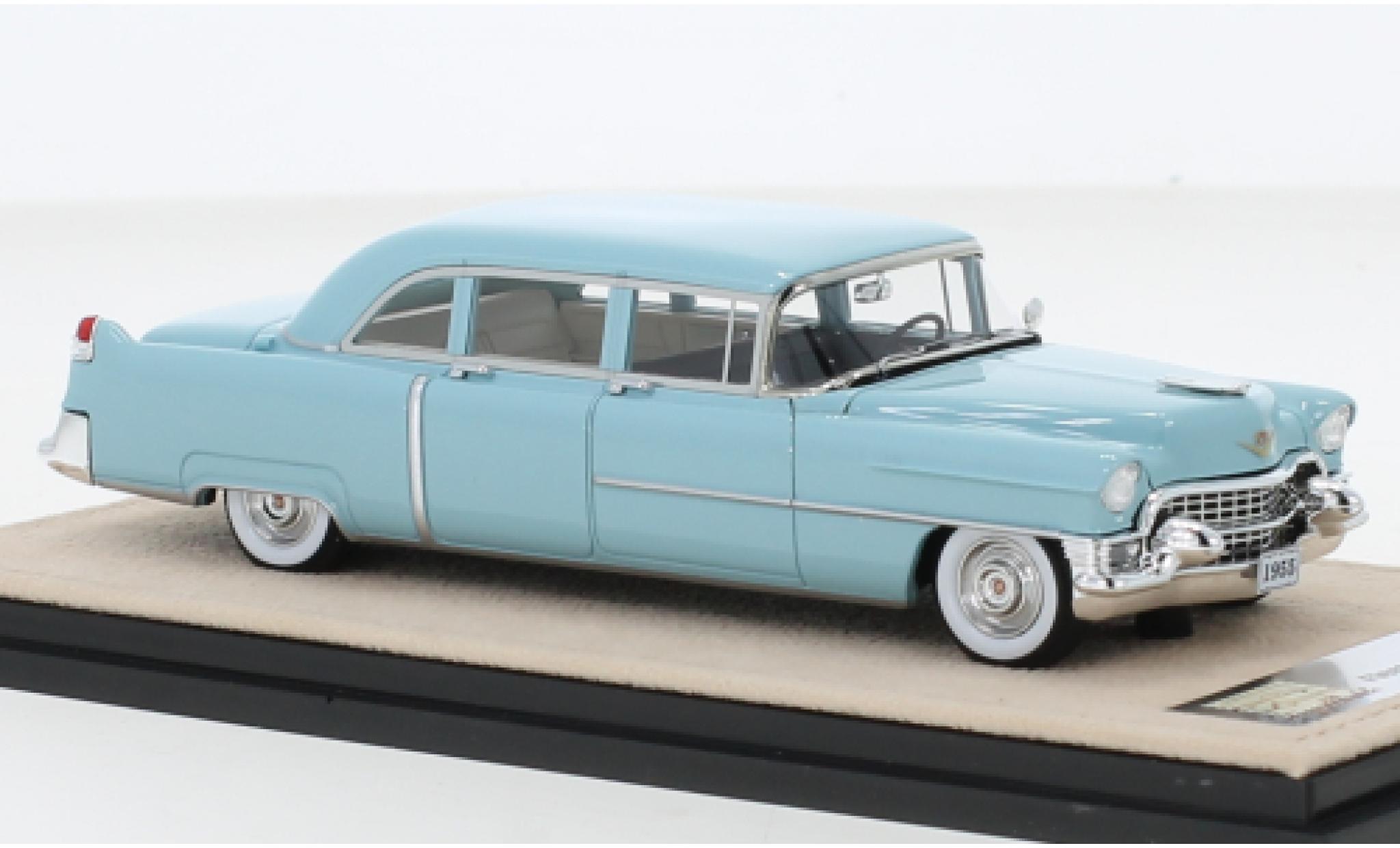 Cadillac Fleetwood 1/43 Stamp Models 75 Limousine blu clair 1955 modellino in miniatura