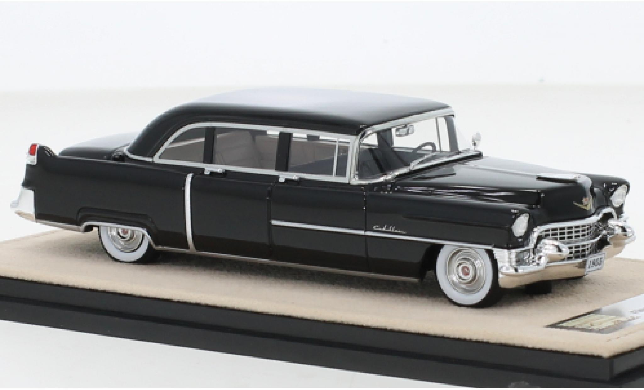 Cadillac Fleetwood 1/43 Stamp Models 75 Limousine nero 1955 modellino in miniatura