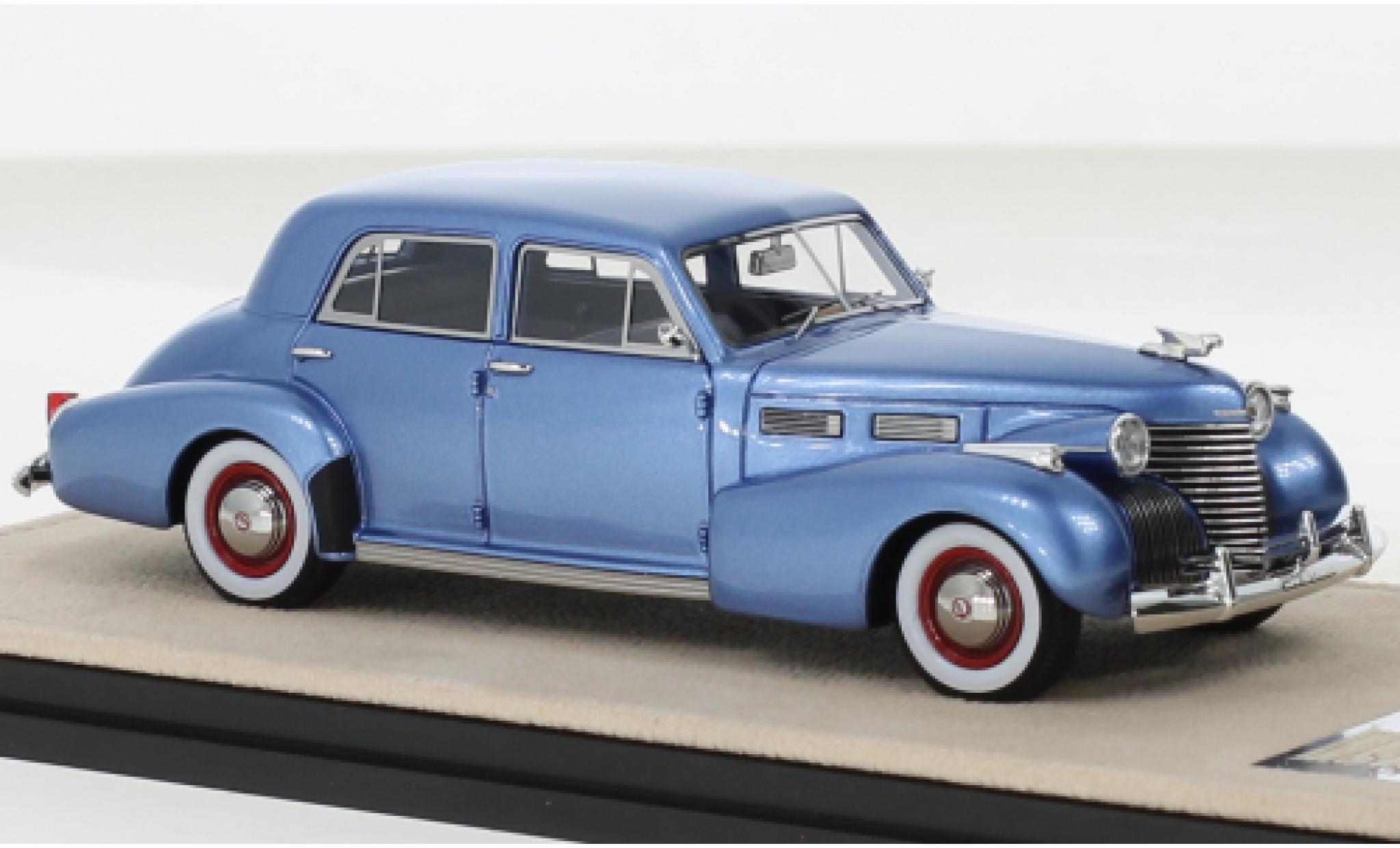 Cadillac Fleetwood 1/43 Stamp Models Sixty Special metallise blu clair 1940 modellino in miniatura