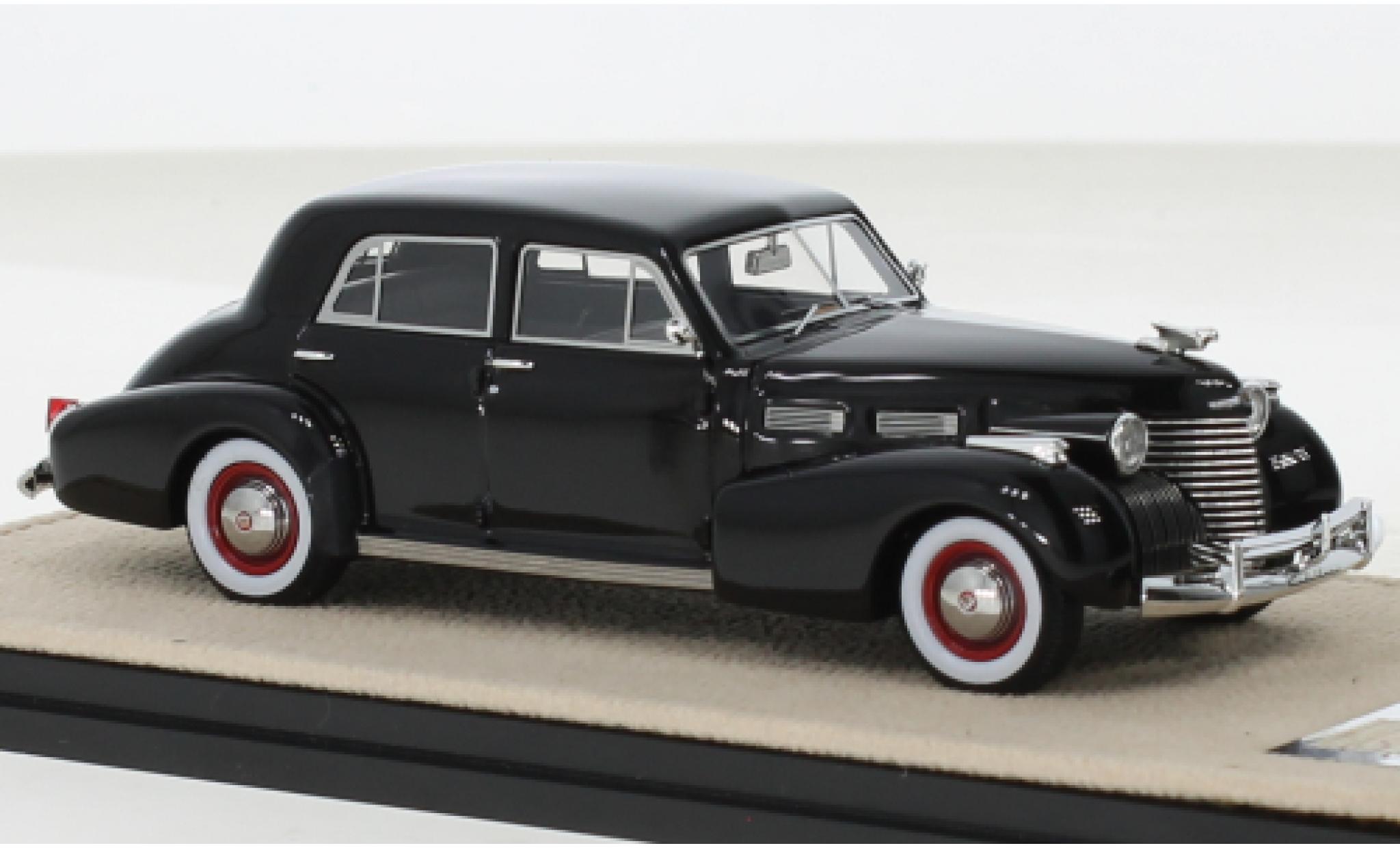 Cadillac Fleetwood 1/43 Stamp Models Sixty Special nero 1940 modellino in miniatura