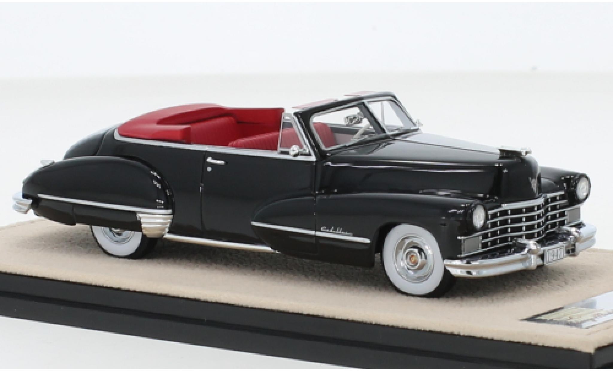 Cadillac Series 62 1/43 Stamp Models Convertibile nero 1947 modellino in miniatura