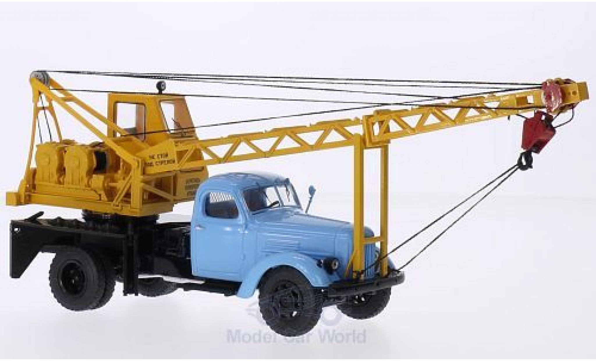 Zil 164 1/43 Start Scale Models ZIL blu AK-75 Kranwagen modellino in miniatura